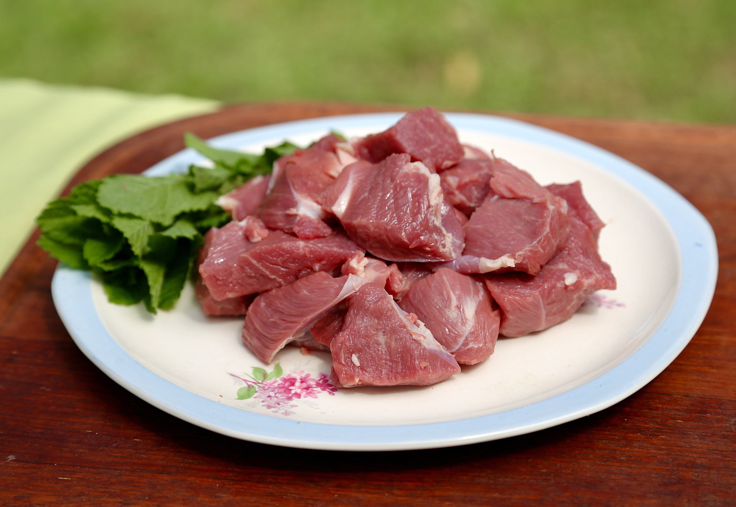 Diced Lamb