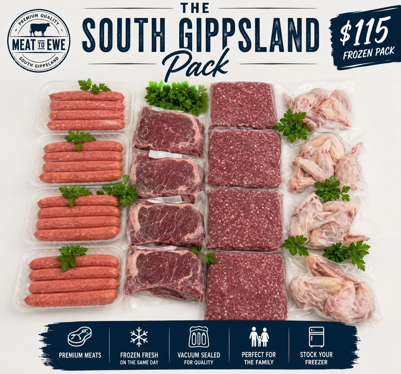The South Gippsland Frozen Pack