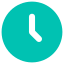 A clock showing the time as 3:00.