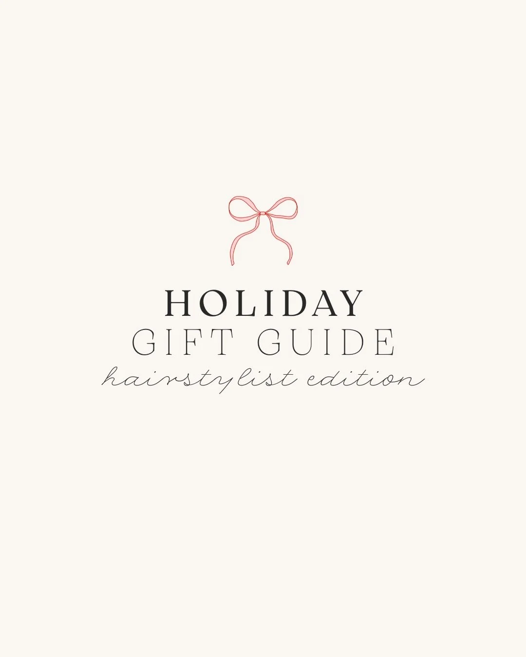 The only holiday gift guide you&rsquo;ll need this season 🎀

Curated this gift guide with all my favs even for my extension girlies 🤍

You can shop almost all of these products online &amp; in salon | tousledhairco.com

@redken @k18hair @unite_hair