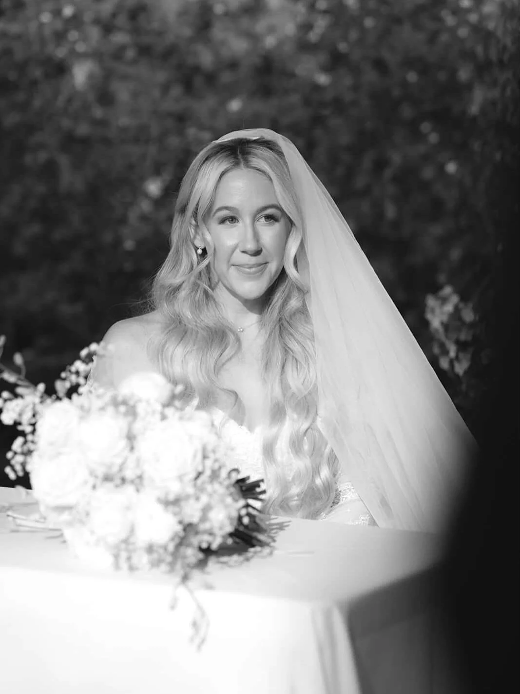 The most beautiful bride 💍

It&rsquo;s always such a honour when long time clients include me on their special day 🤍

Photographer @itserinfraser 
Makeup @beautybylolli 
Venue @sandpiperresort

#bridalhair #weddingday #bridalhairinspo #travellingha