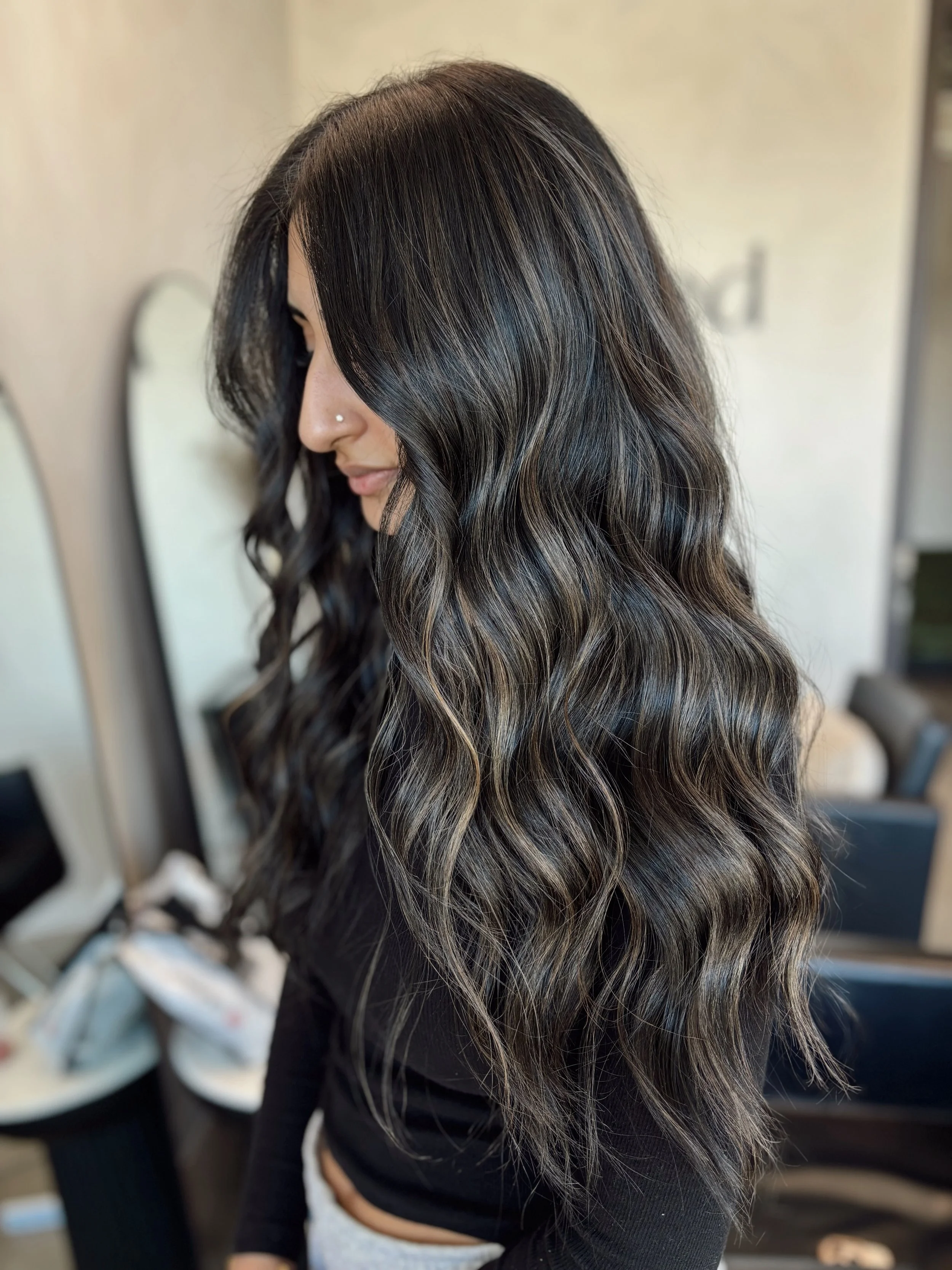 Let&rsquo;s talk fixes! 

As your hairstylist I&rsquo;ll always appreciate honest feedback 🤍 If something isn&rsquo;t feeling quite right, let&rsquo;s fix it!

My client felt her colour was pulling a little too warm, so we re-toned her slightly dark