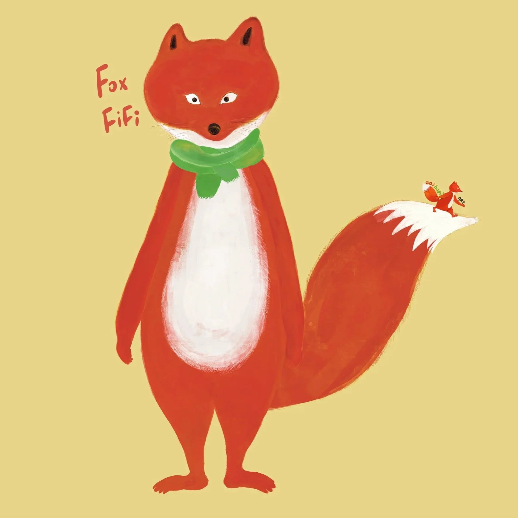 Fox Fifi's and the Sofa Street - Fifi