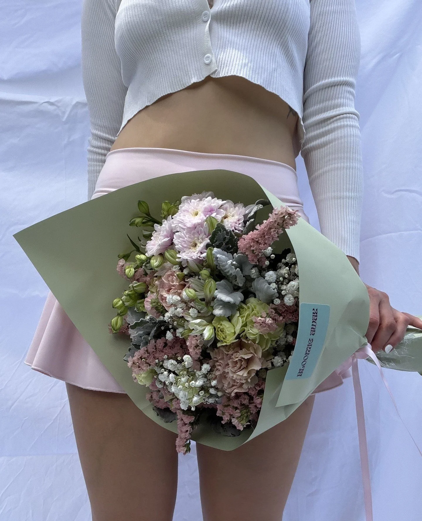 Meet your new obsession: The Strawberry Matcha Bouquet 🌸🍵⁠
⁠
It's the floral bouquet you didn't know you needed; a soft, dreamy blend of strawberry pink meets the smooth, earthy cool of matcha green.⁠
⁠
Warning: May cause extreme happiness and repe