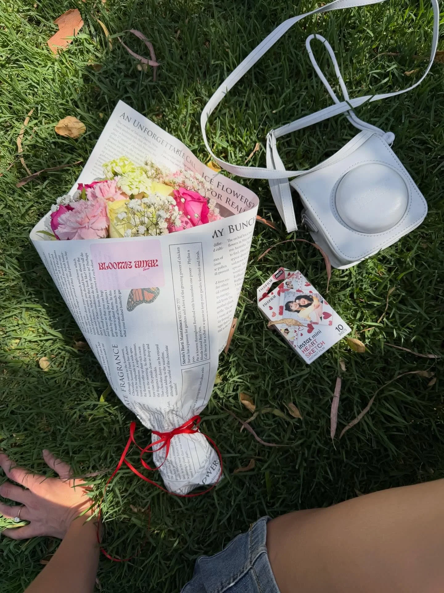 To make our valentines day orders *extra* special, we&rsquo;re including a keepsake Polaroid of your blooms with a personalised message, because the flowers won&rsquo;t last forever but the memory can 💘 

Complimentary with every order from Feb 10 -