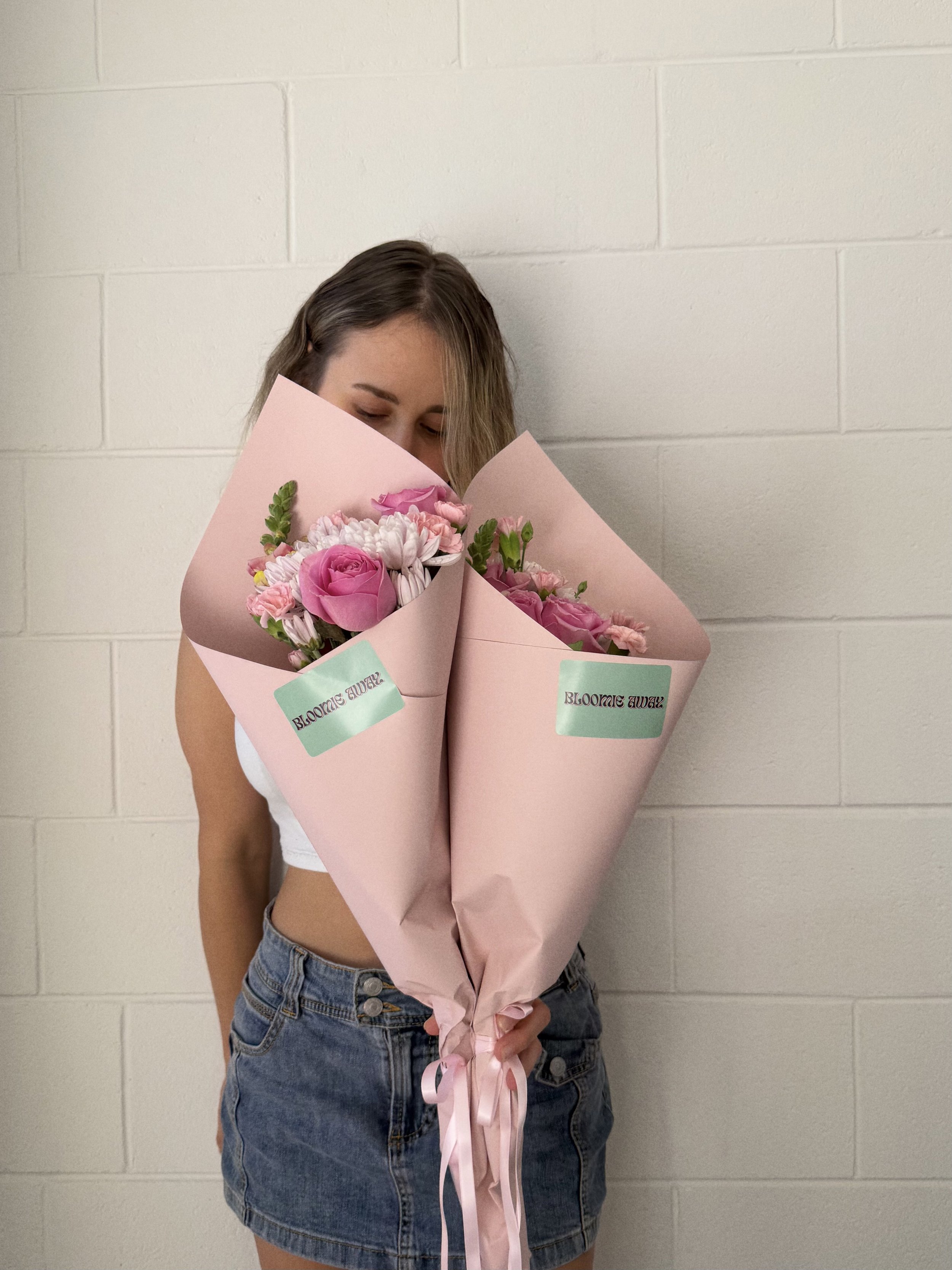 "Just Because" Pink Bouquet — Same Day Collection Norwood