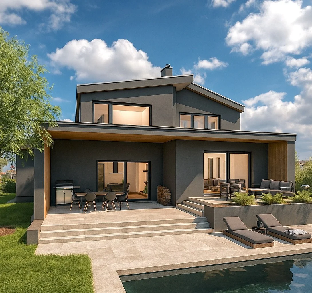 Wenn Renderings Wirklichkeit werden &hellip;
Bei diesem Projekt wurde der Bestand mit viel Liebe zum Detail modernisiert und erweitert. Der Grundcharakter des Hauses wurde dabei erhalten. #architecture #hausbau #planung #rendering #3d #leibnitz #dopp