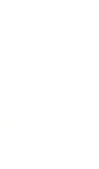 Stylized white question mark on a black background.