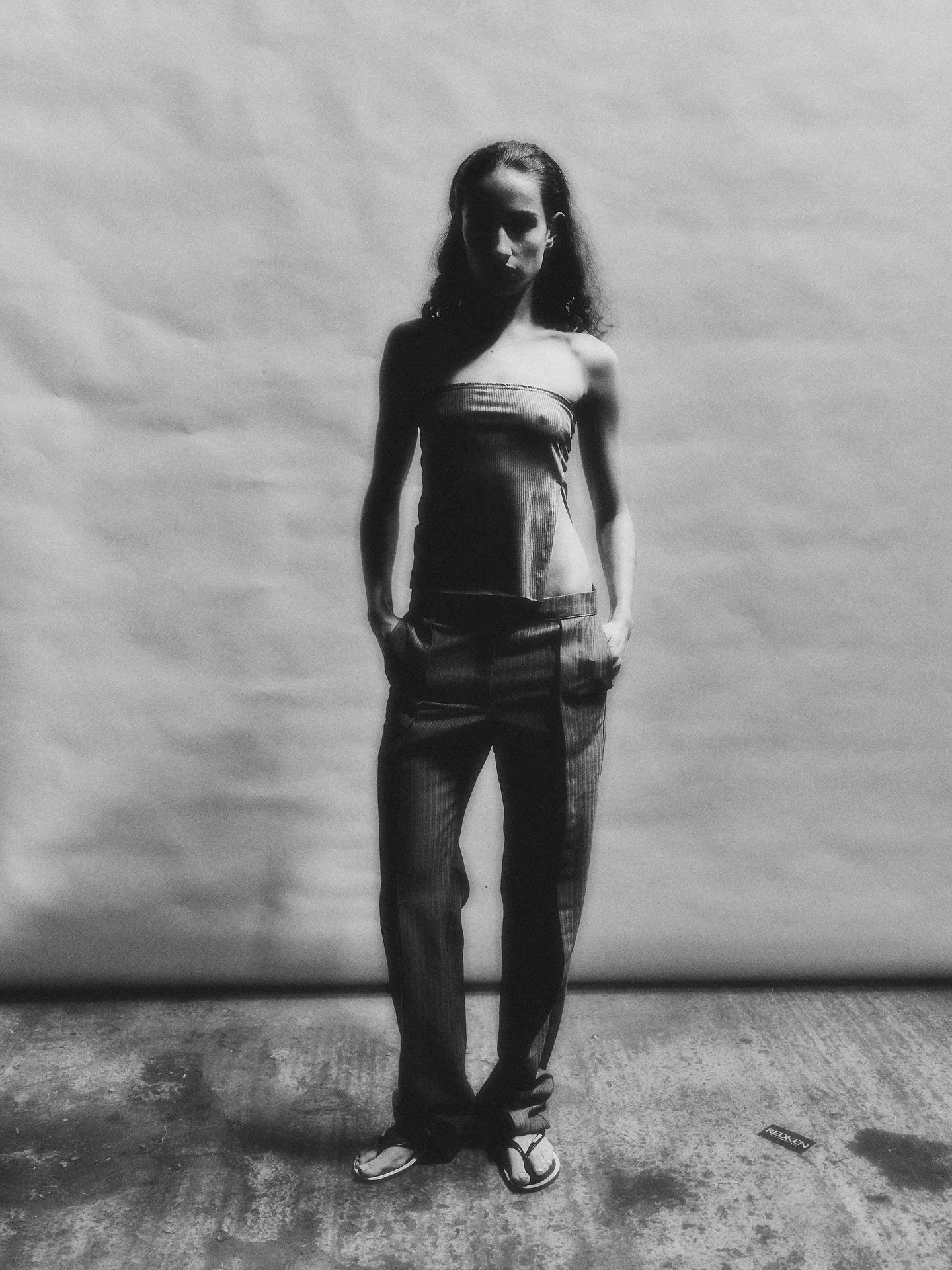 the Tailored trousers in Portuguese cotton and wool suiting 

These trousers define it&rsquo;s-going-to-be-a-good-day, perfectly tailored or worn a size up to be slouchy at the hips.

Photography @joshszeto_ 
Talent @alainagrangerr