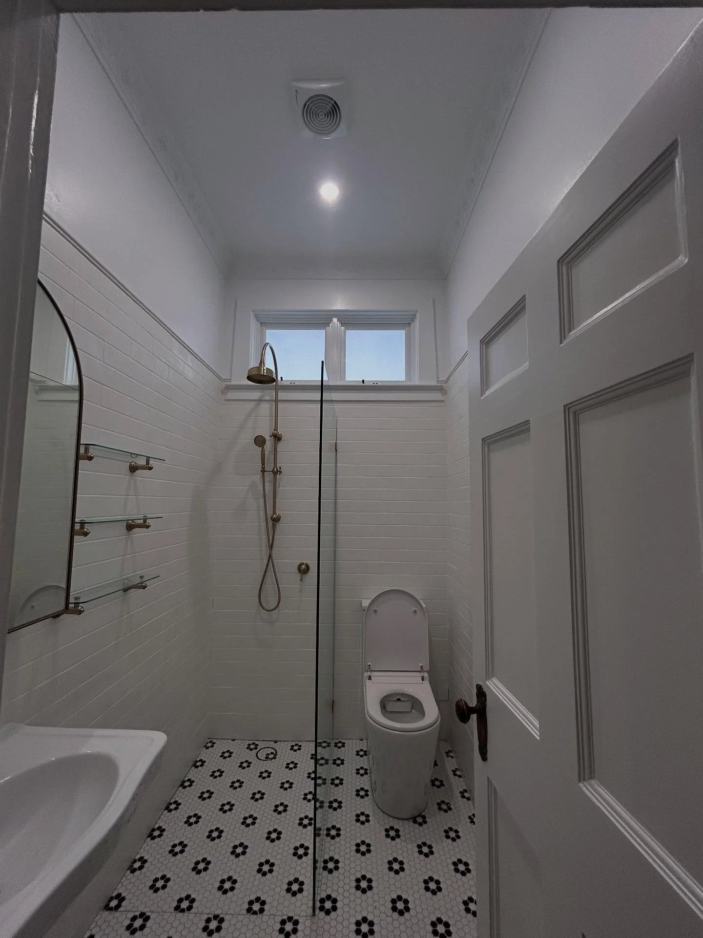 Old home charm meets modern finish. Paintwork that respects the details