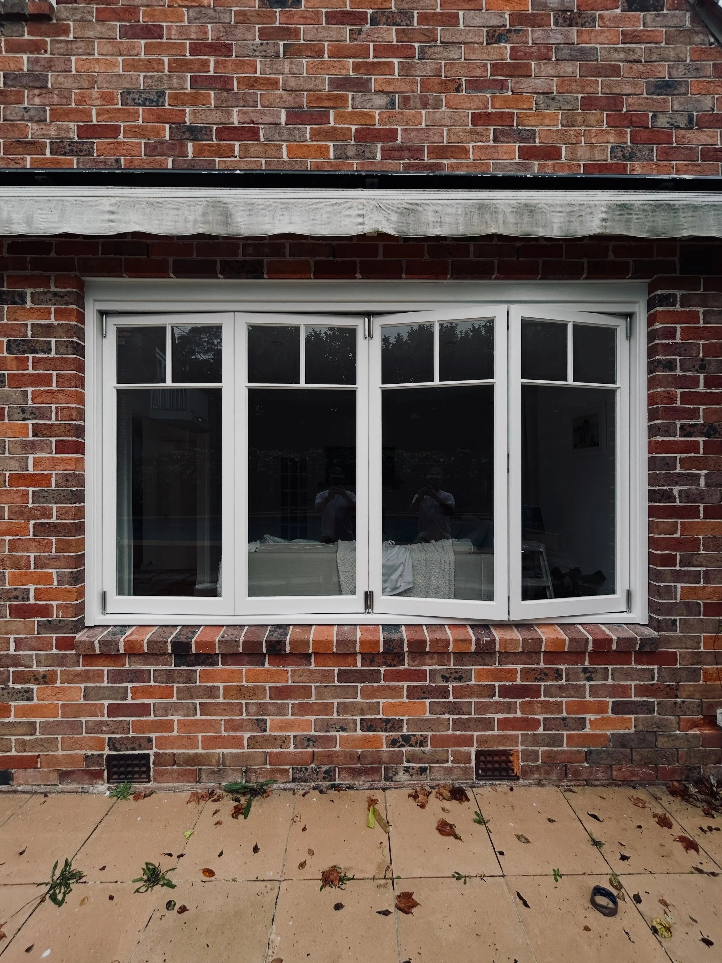 Bifold doors and windows freshened up on the Upper North Shore. Clean lines, clean finish.