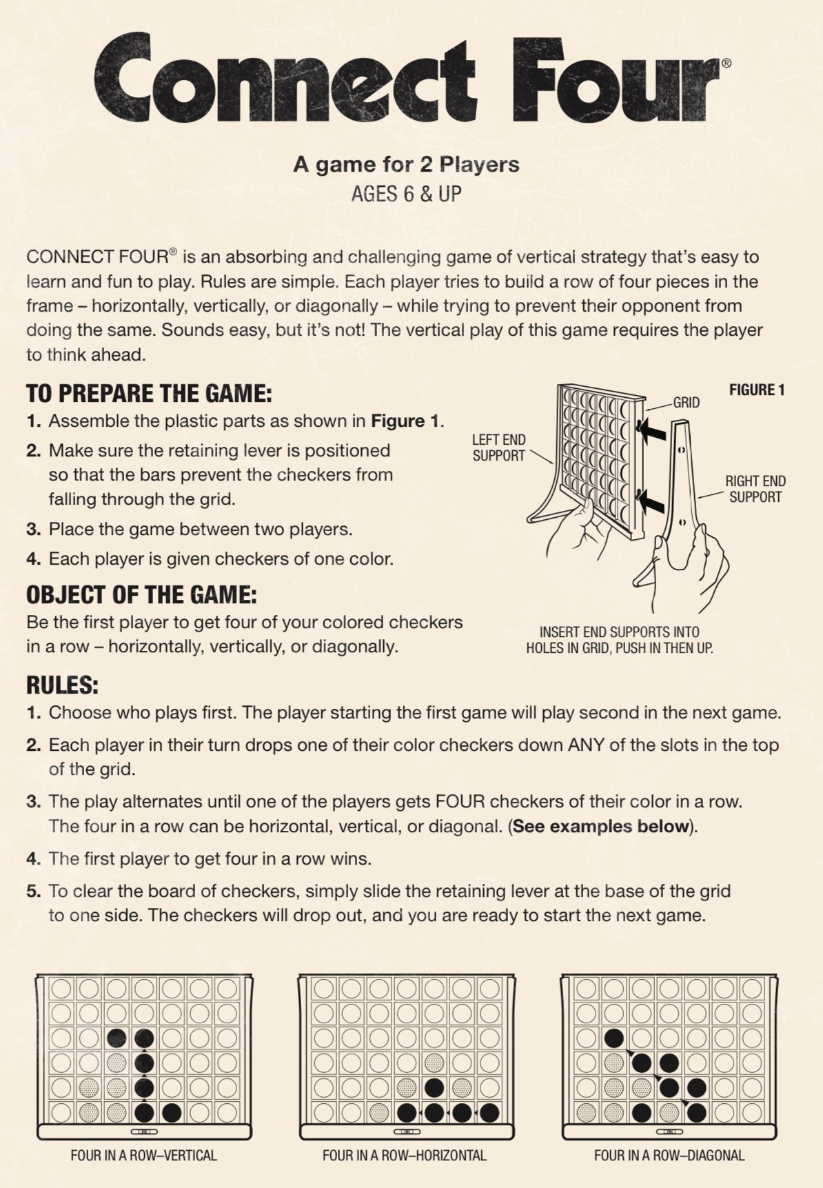 Games CONNECT FOUR