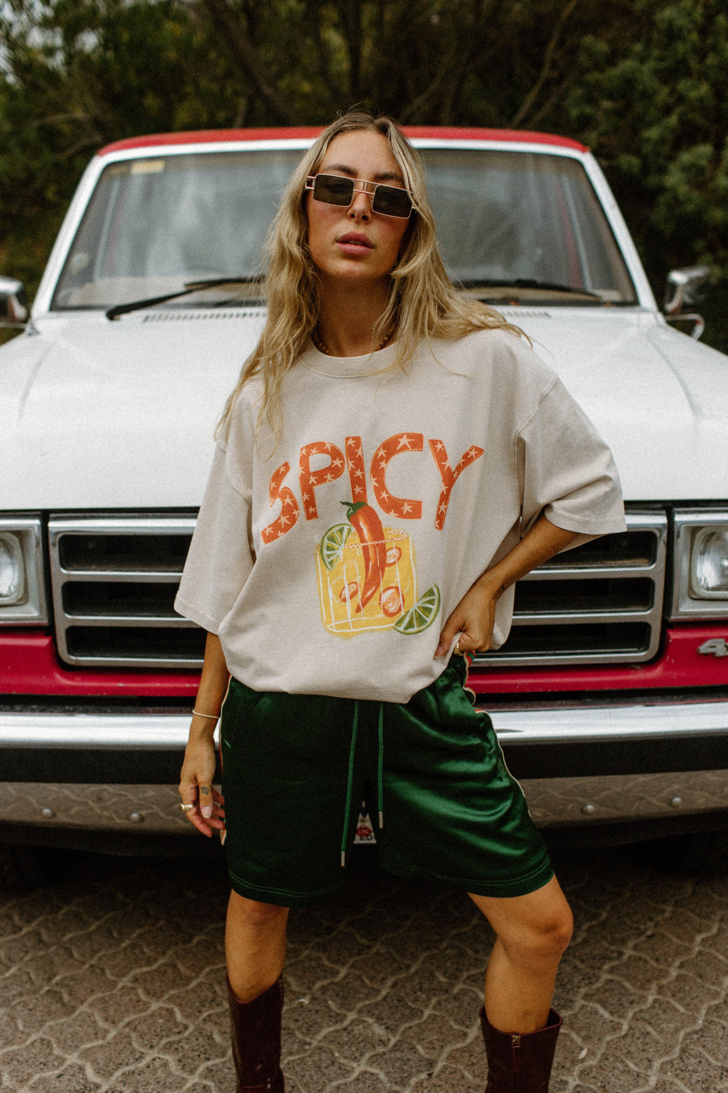 spicy marg boxy tee
