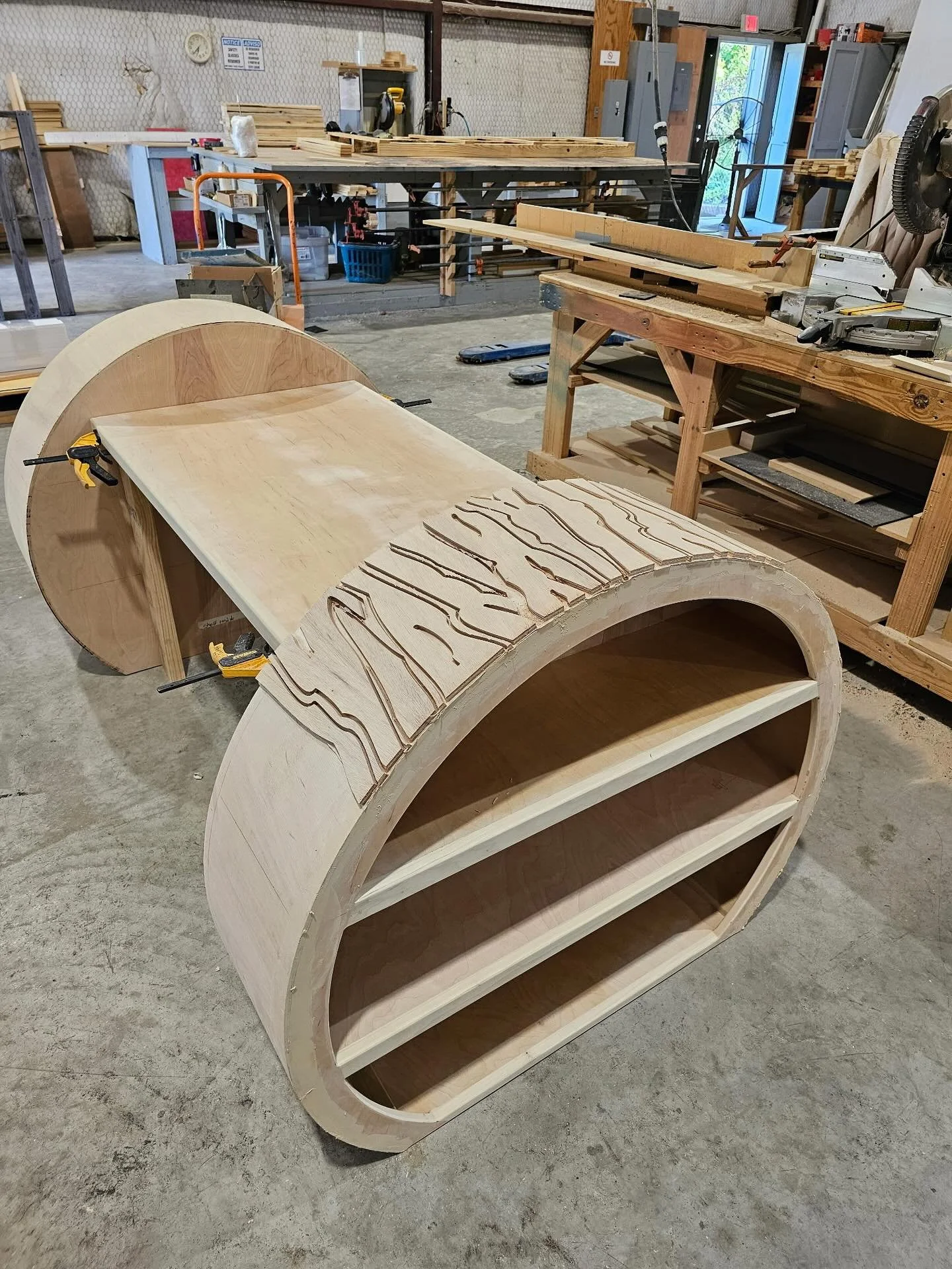 ✨ Sneak peek in progress ✨
Cook Children&rsquo;s 4th Floor Playroom is getting an adventurous new look. Work is well underway&hellip; but who says work cannot also be play? Our workshop has turned into a &ldquo;creator&rsquo;s playroom&rdquo; as thes