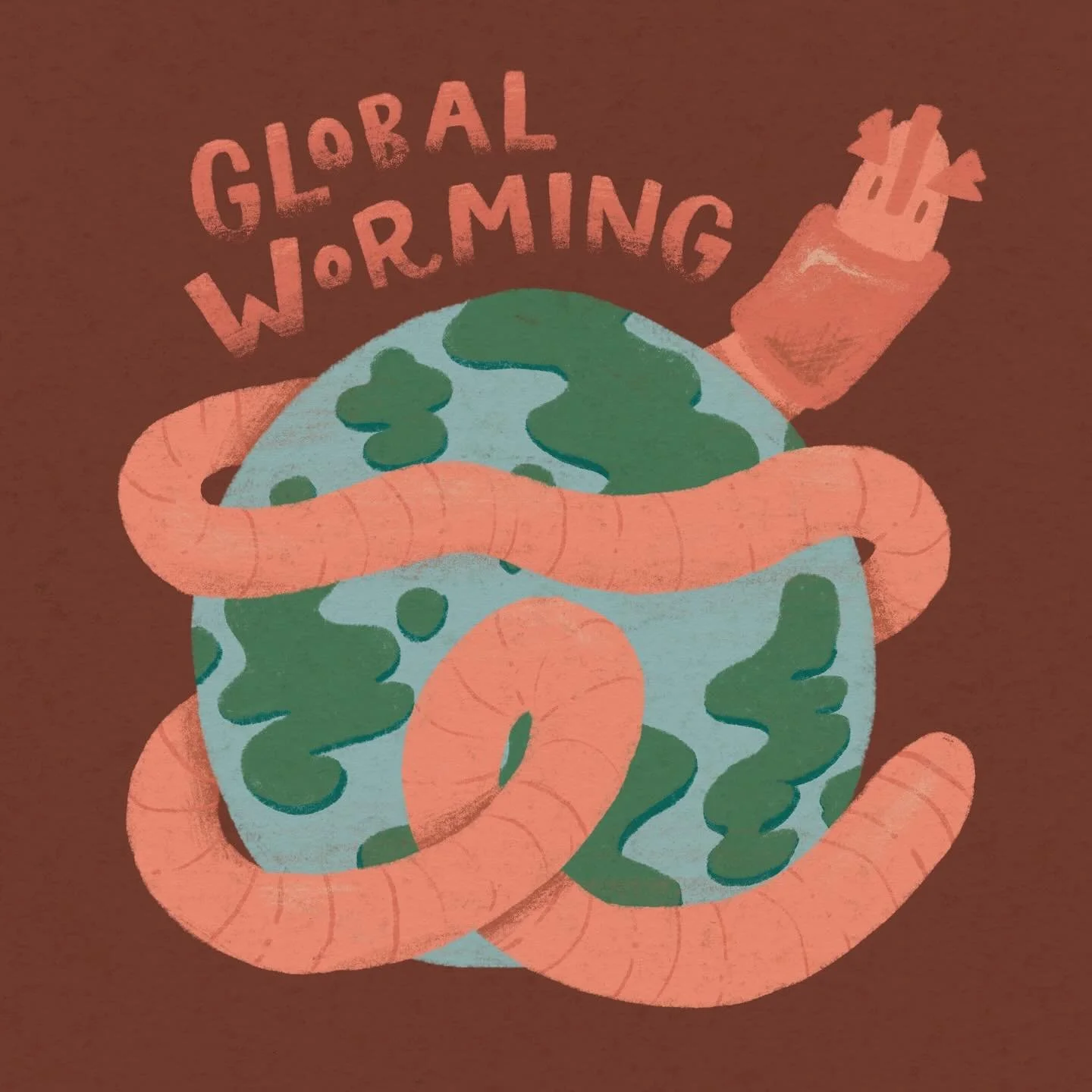 thinking about all of the species that the world is too hot for now (unrelated to worms)