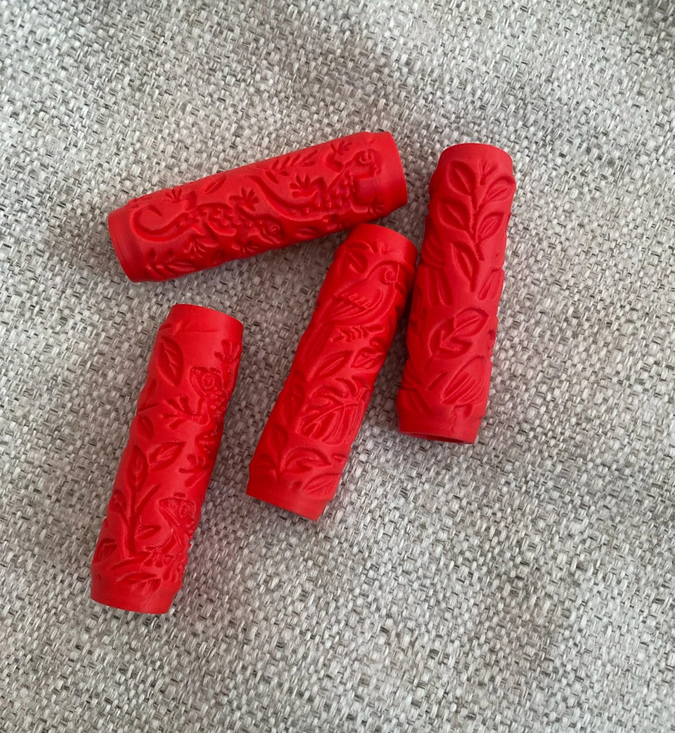 Woodland Creatures Mini Petite 6 cm Rollers Set