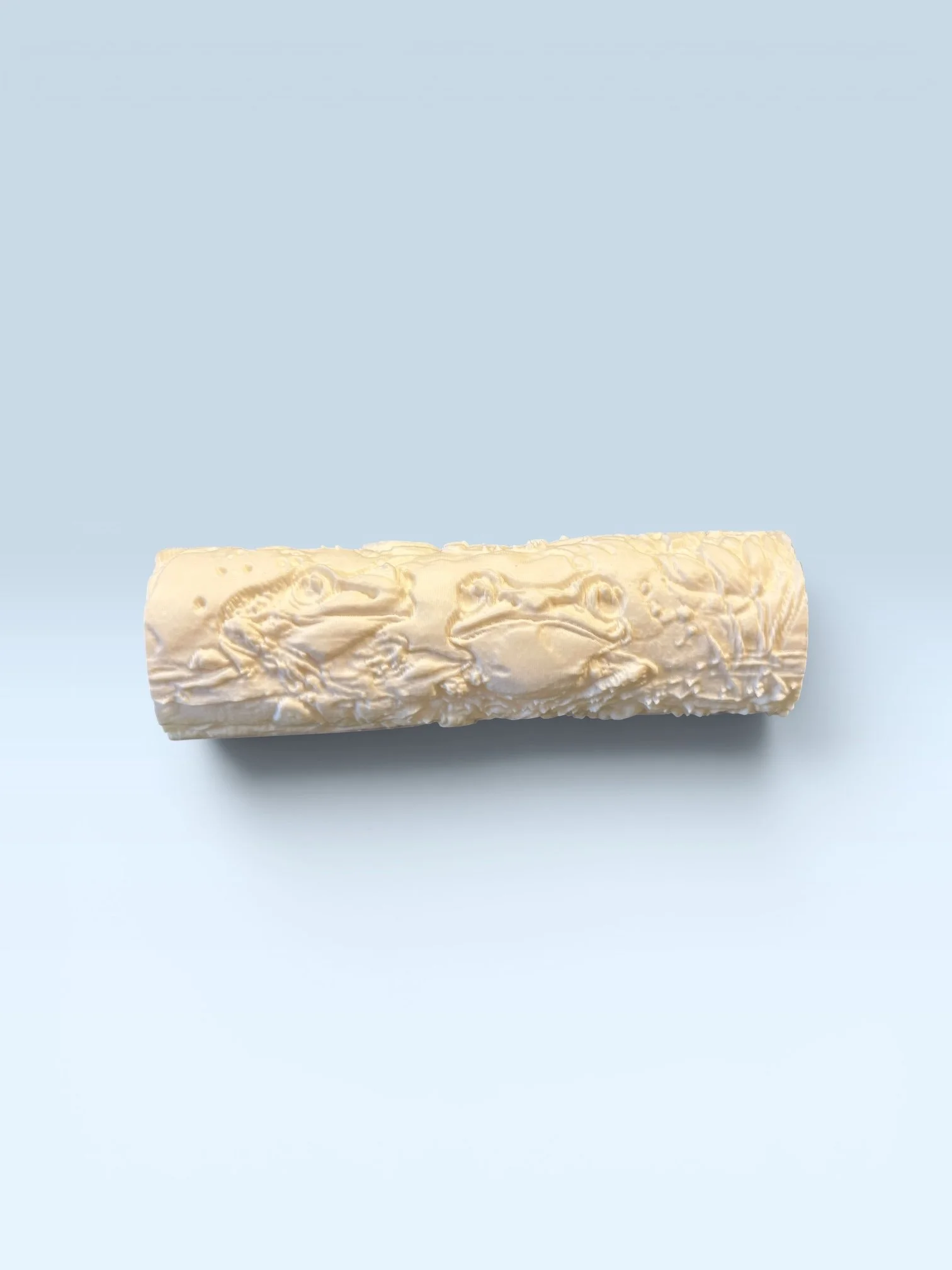 Frogs & Lotus Textured Clay Roller