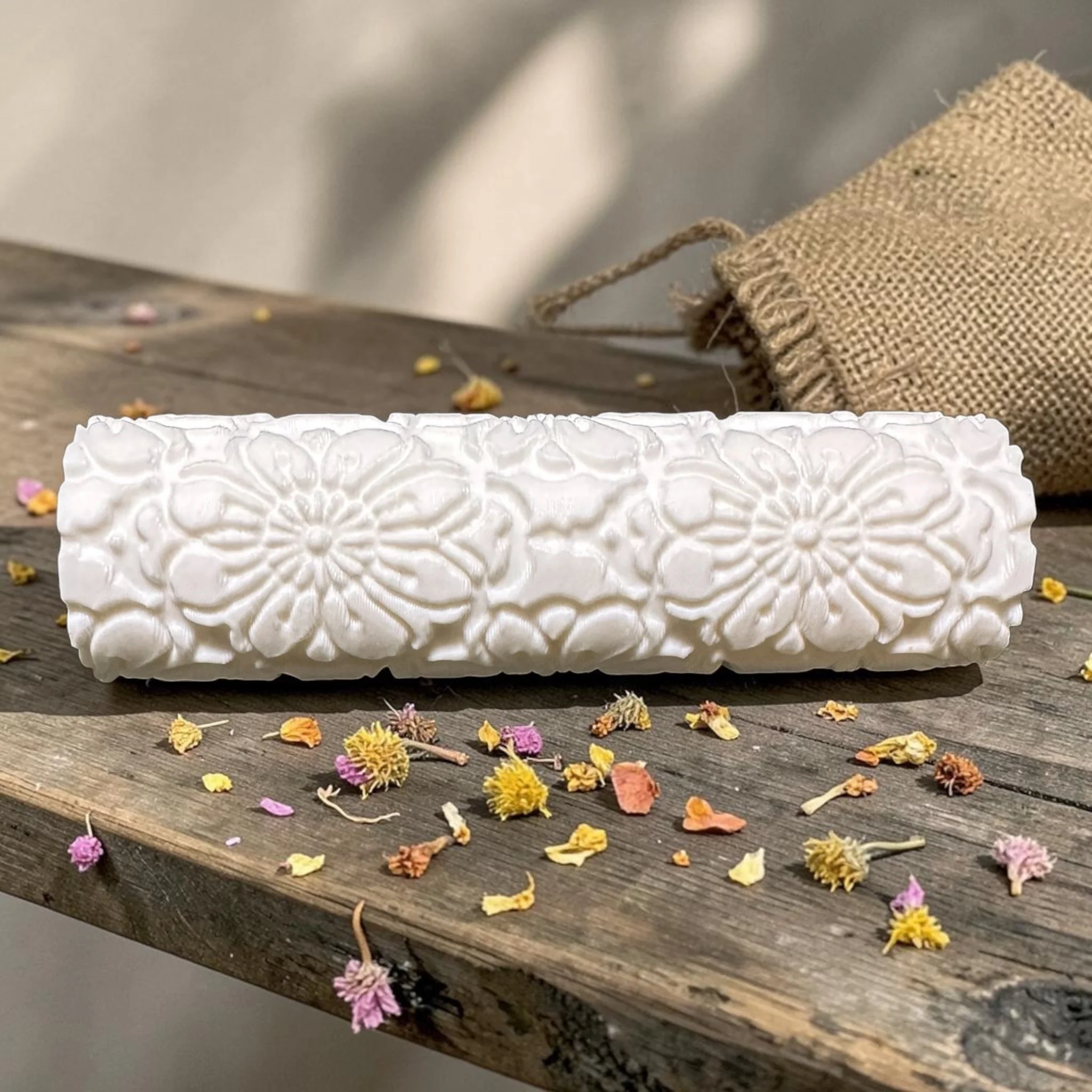 Japanese Chrysanthemum Textured Roller