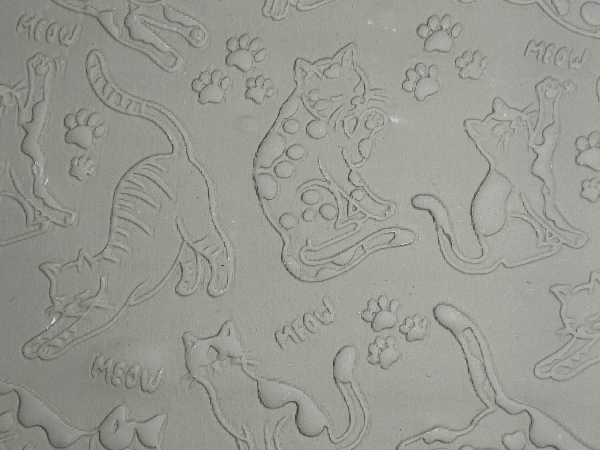 Playful Cats Textured Roller