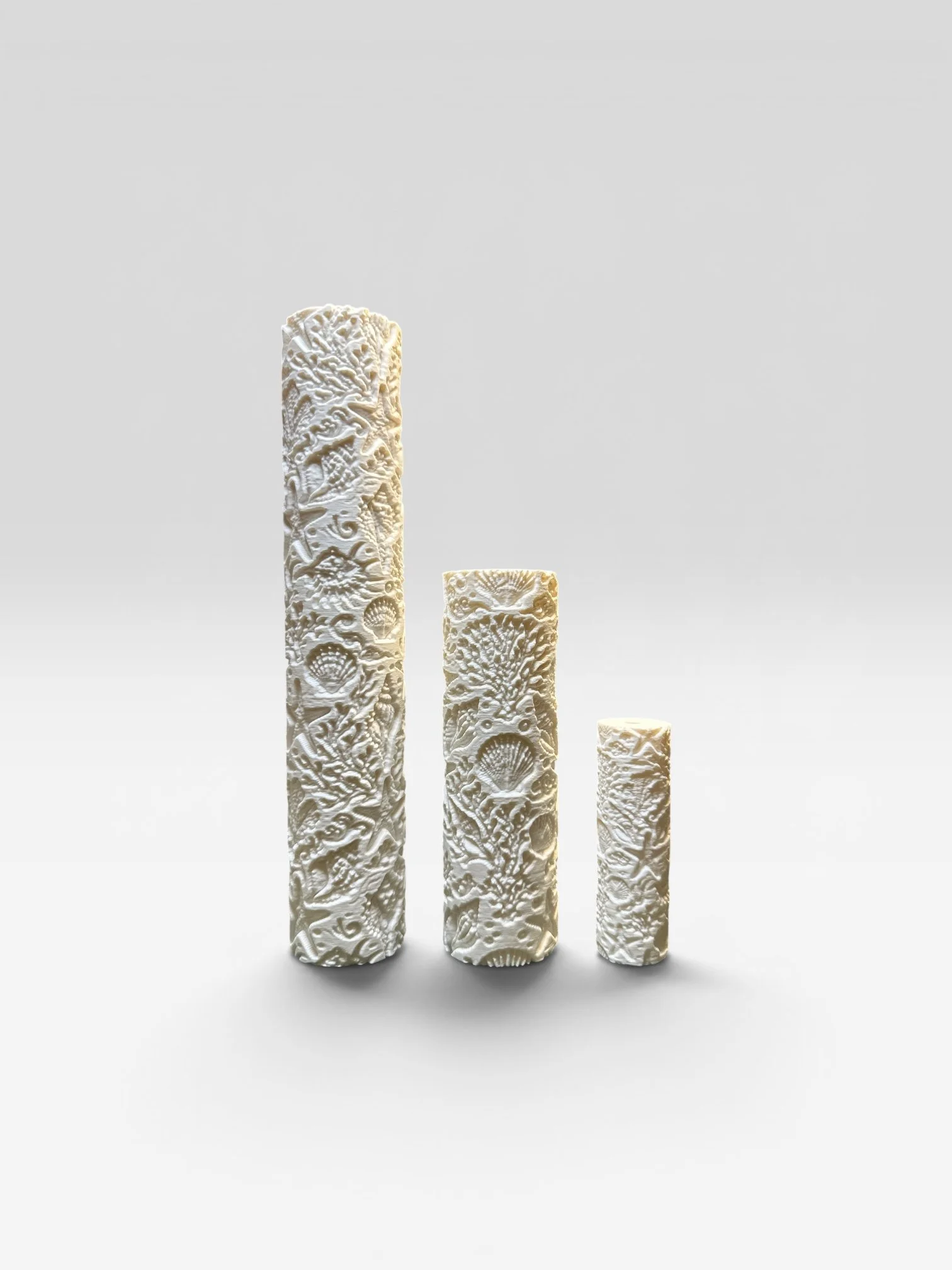 Seashell & Starfish Clay Texture Roller