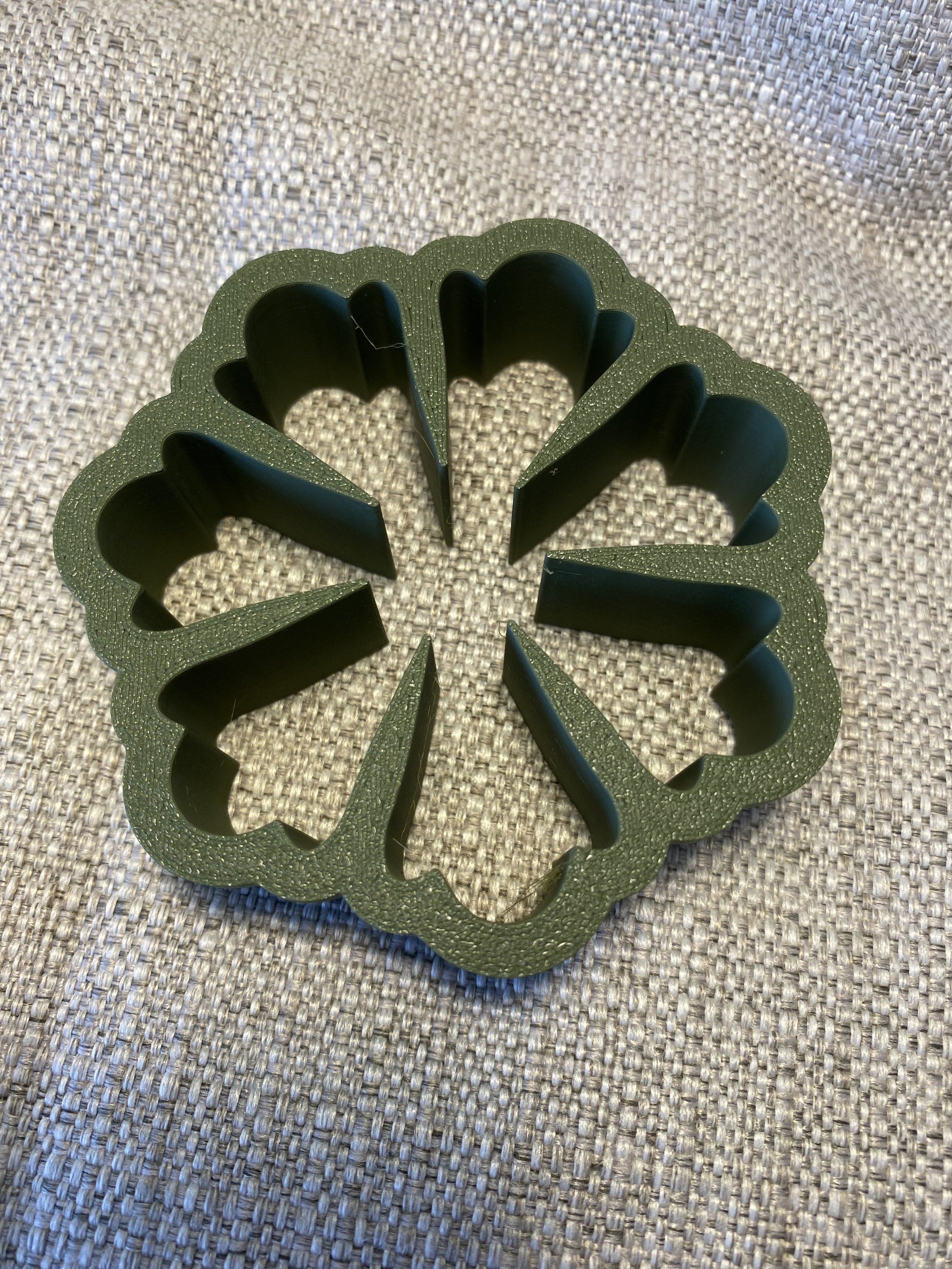 7 Petal Shamrock Style Flower Cutter Set