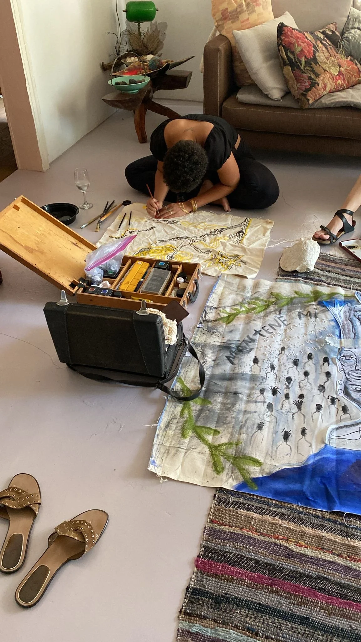 Alejandra Cijntje in Cas Di Tochi