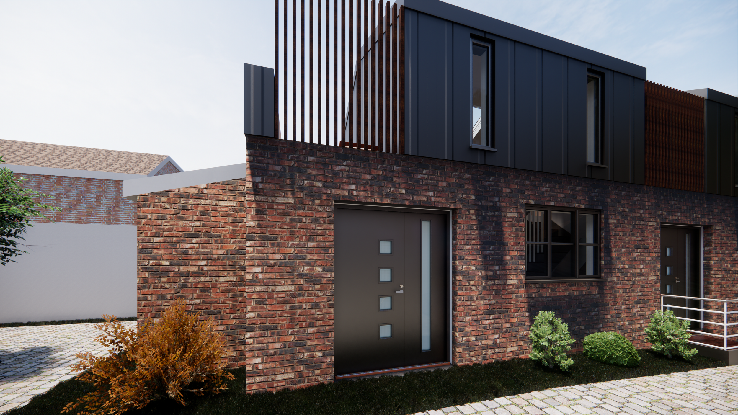 18 Cape Street External View - Industrial Conversion - Entrance