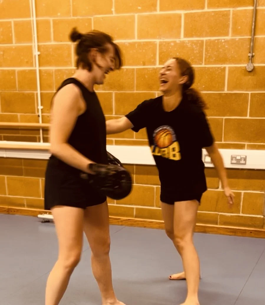 Our self-defence students enjoying class in Brixton — building confidence and having fun