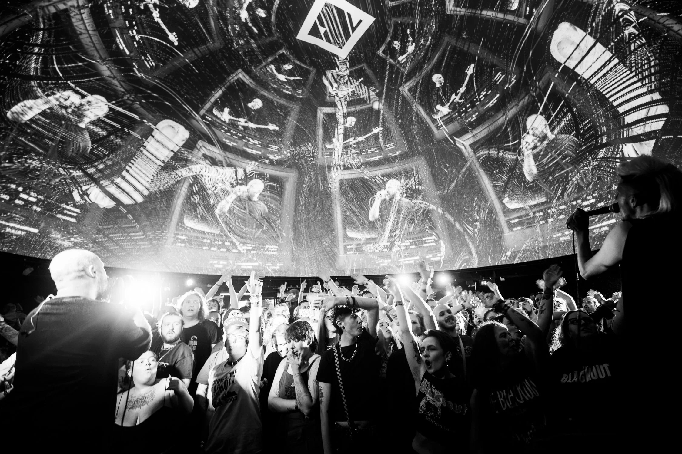 The Blackout | VJ toolkit and live visuals