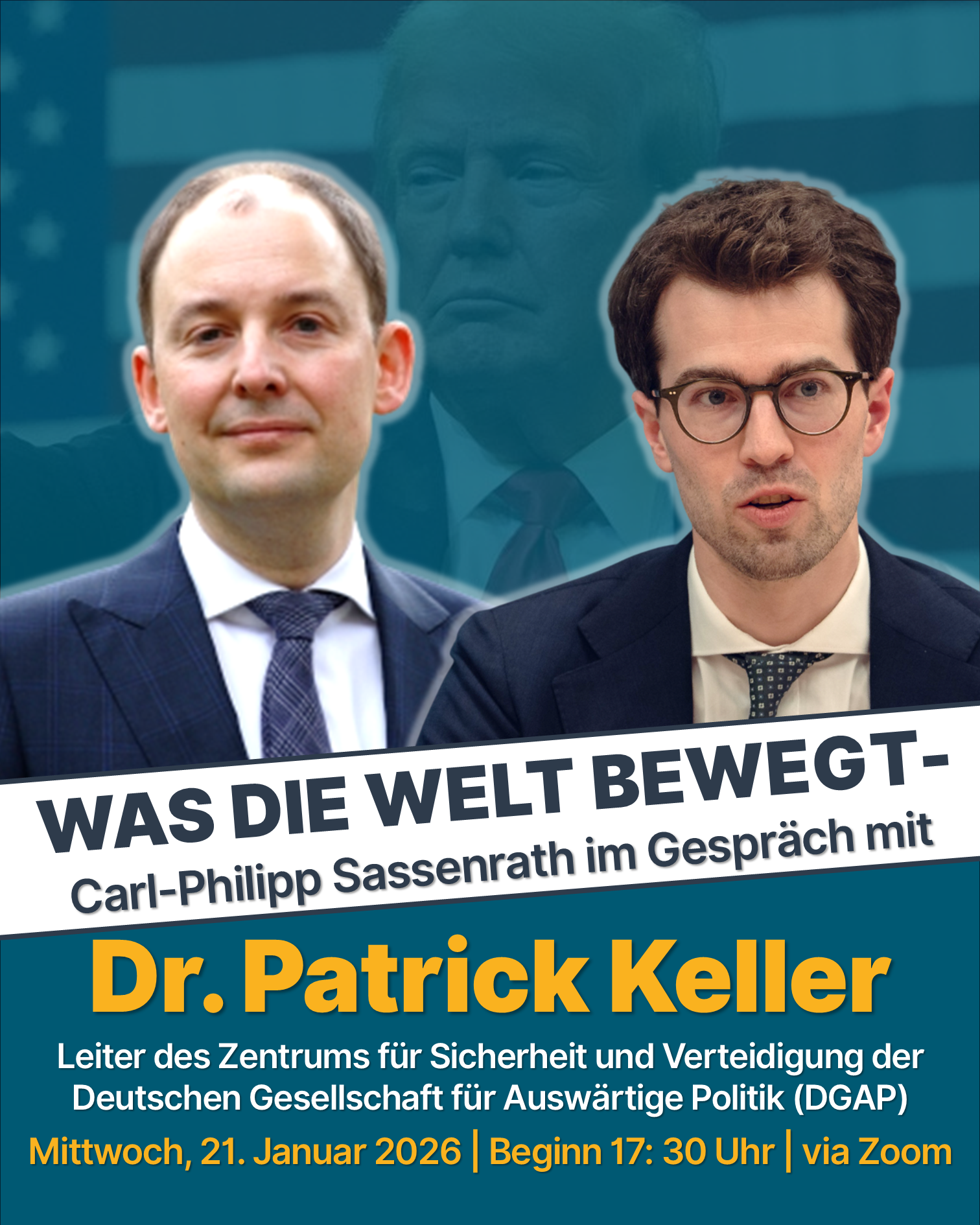 Zoom-Gespräch: Ein Jahr Trump II: Wohin steuert die amerikanische Außenpolitik?