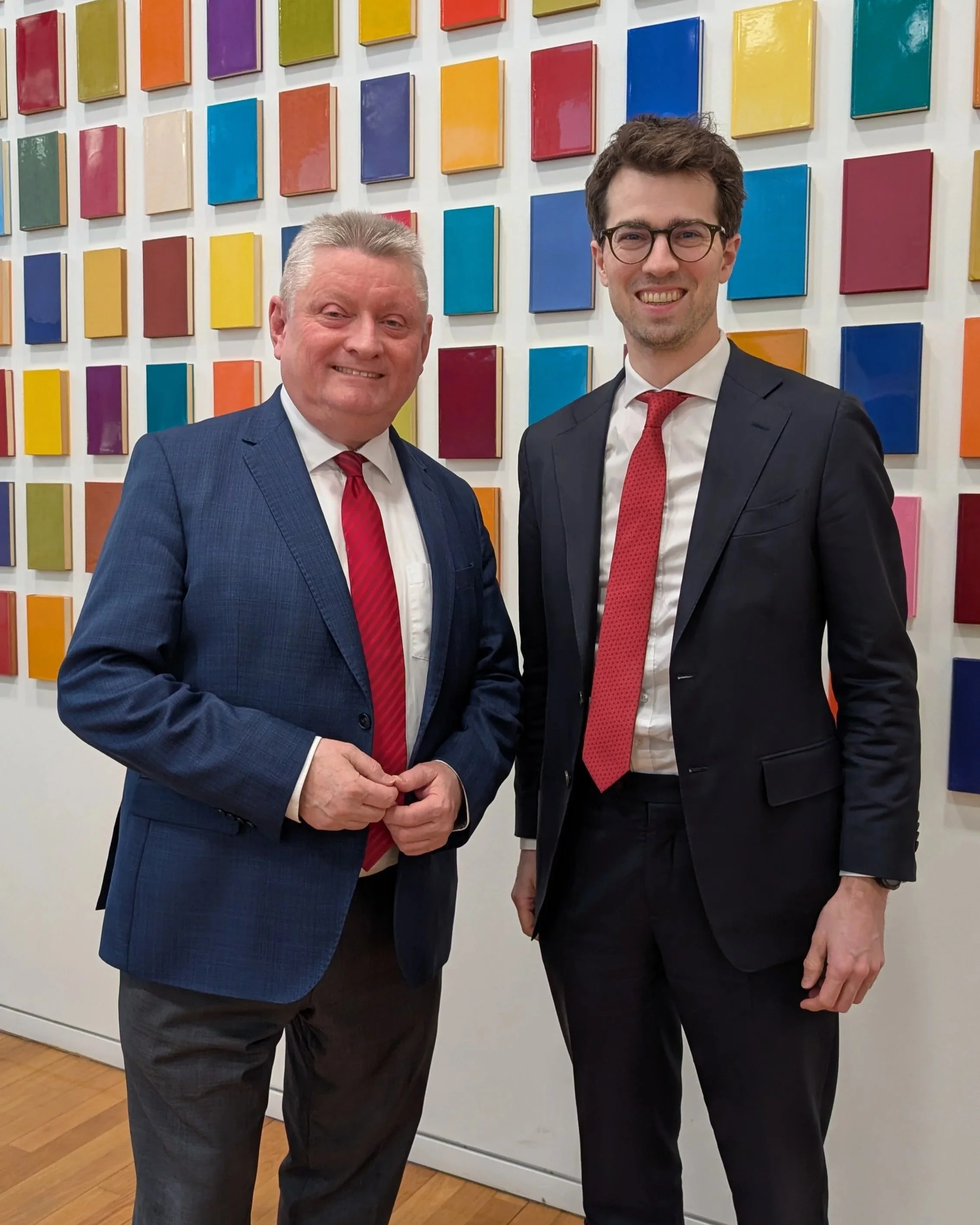 Erstes Treffen in neuen Rollen: Carl-Philipp Sassenrath im Gespräch zur Sozialstaatsreform mit DRK-Präsident Hermann Gröhe