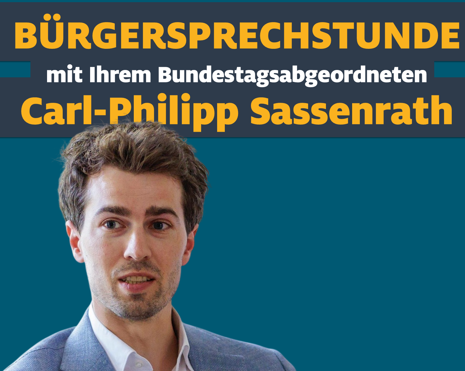 Bürgersprechstunde mit Carl-Philipp Sassenrath 