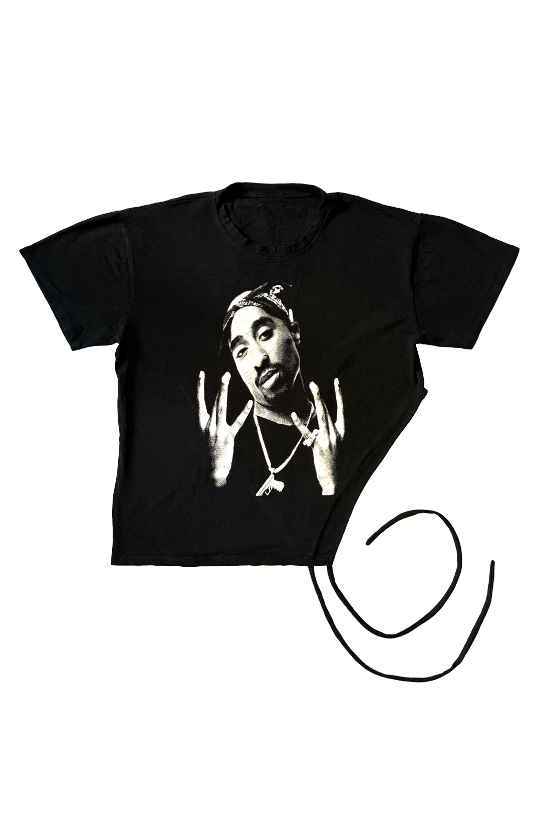 M Upcycled Dance T-shirt 2pac