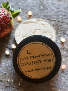 Strawberry Moon Sugar Body Scrub - 6 oz