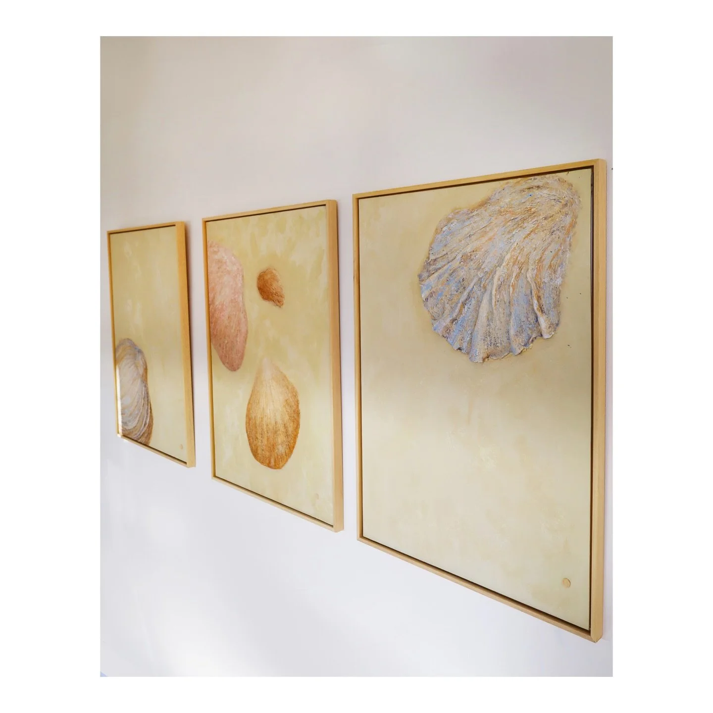 Soft textures, natural forms, carefully framed. 
Ready to travel to The Other Art Fair in London ✨

5&ndash;8 March The Truman Brewery, Shoreditch, 
I hope to see you there!