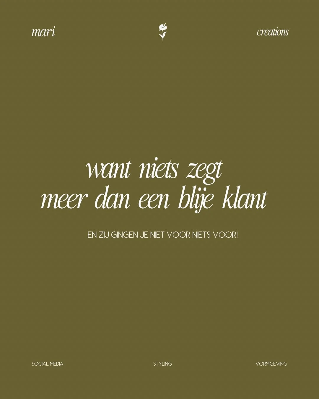Wij kunnen vertellen wat we doen, maar niets zegt meer dan de ervaring van onze klanten zelf ✨🫶🏻

#klantreviews #maricreations #professioneelcamerawerk #contentcreation #creativiteitentools #socialmediamanagement #noordlimburg #marketingbureau #onl