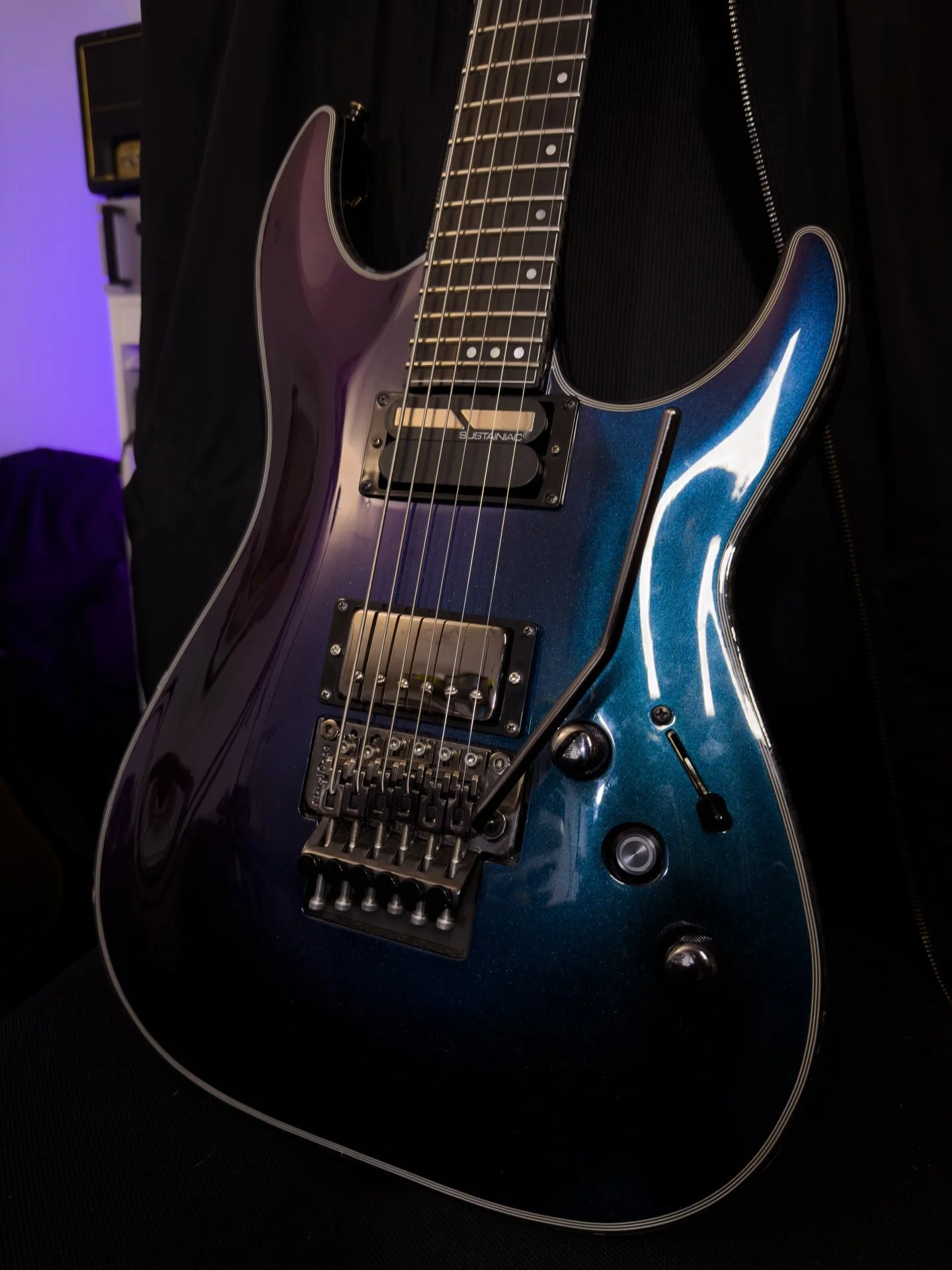 Successful Sustainiac install on my pride and joy, @schecterguitarsofficial Hellraiser Hybrid FR. With push/push pots for controls for a non-invasive and hidden install!

There were no hiccups whatsoever which rarely happens on complicated wiring job