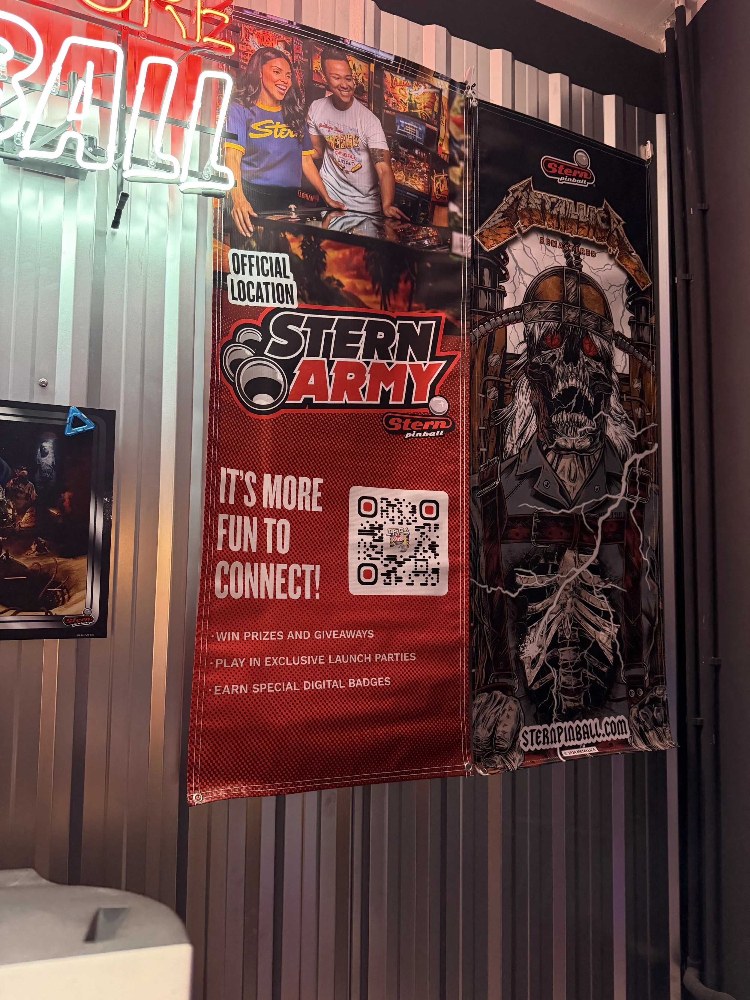 Stern army poster with logo in riga