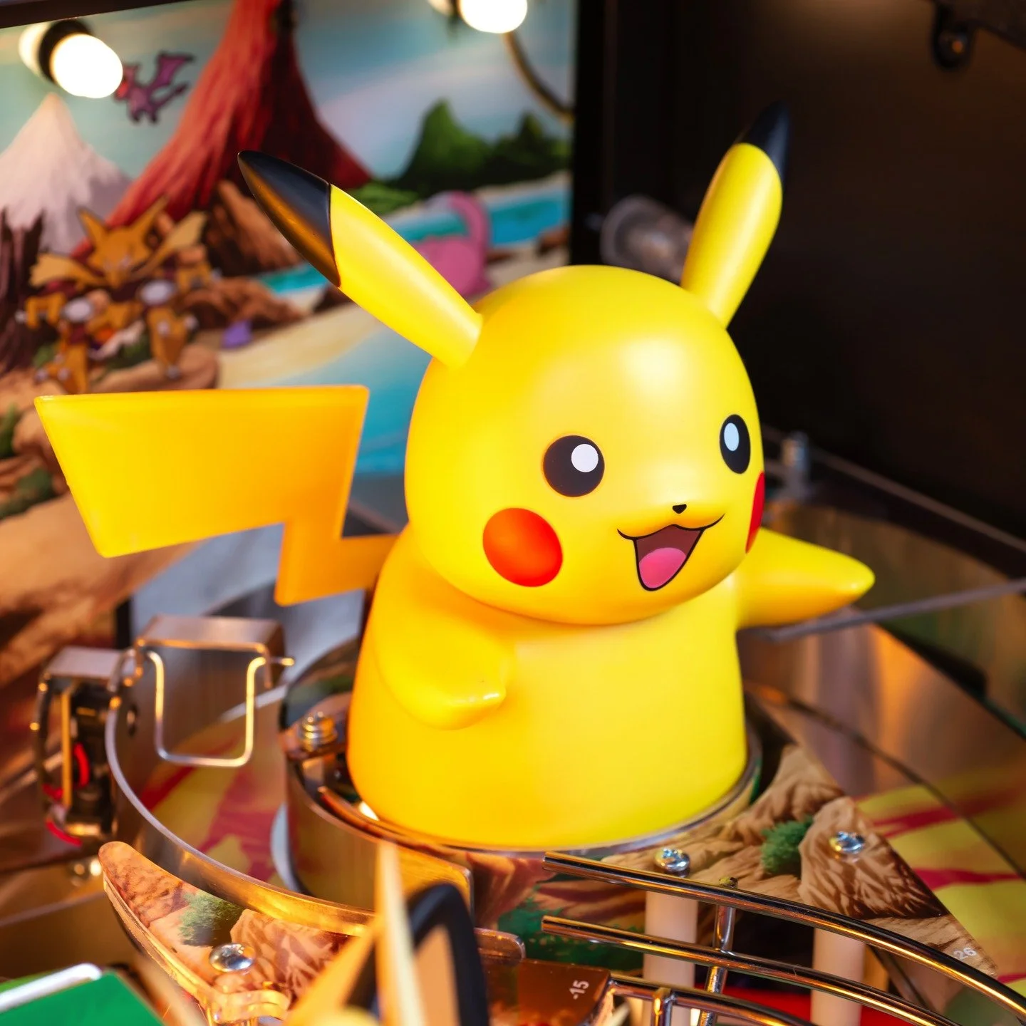 Pok&eacute;mon Pinball no @sternpinball ir klāt! Kļūsti par Pok&eacute;monu treneri un dodies piedzīvojumā! #pinball #sternpinball #pinballarena Tu vari pasūtīt PRO, PREMIUM vai LIMITED EDITION versijas mūsu mājas lapā www.pinballarena.lv