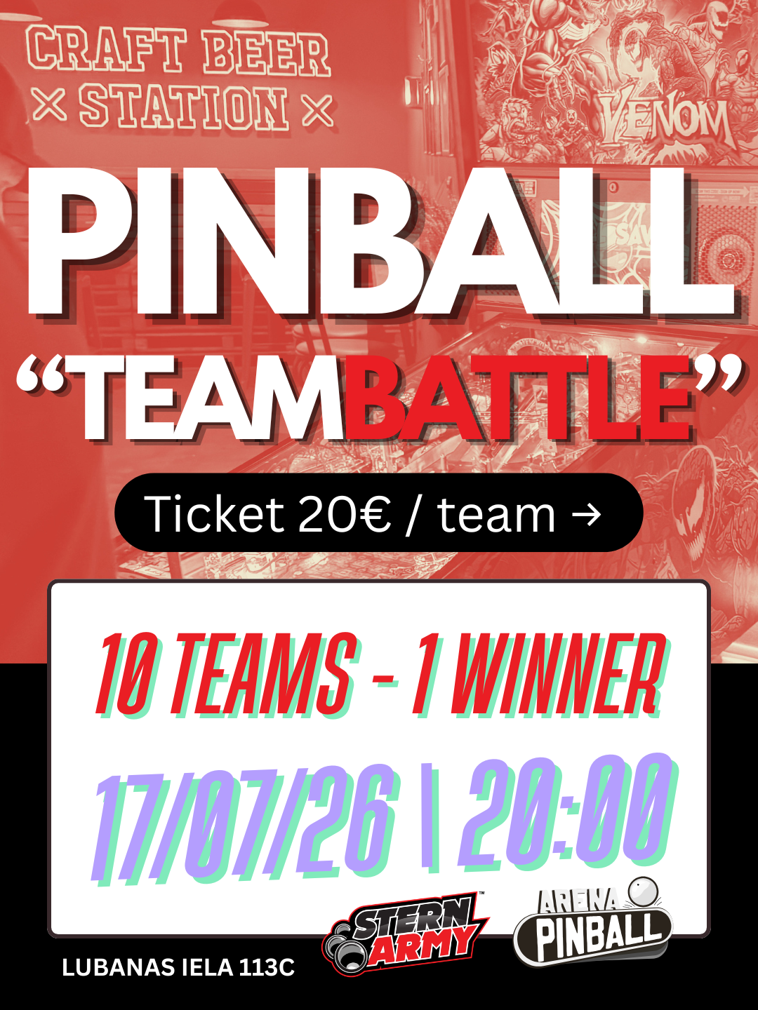 Pinball "TEAM BATTLE"