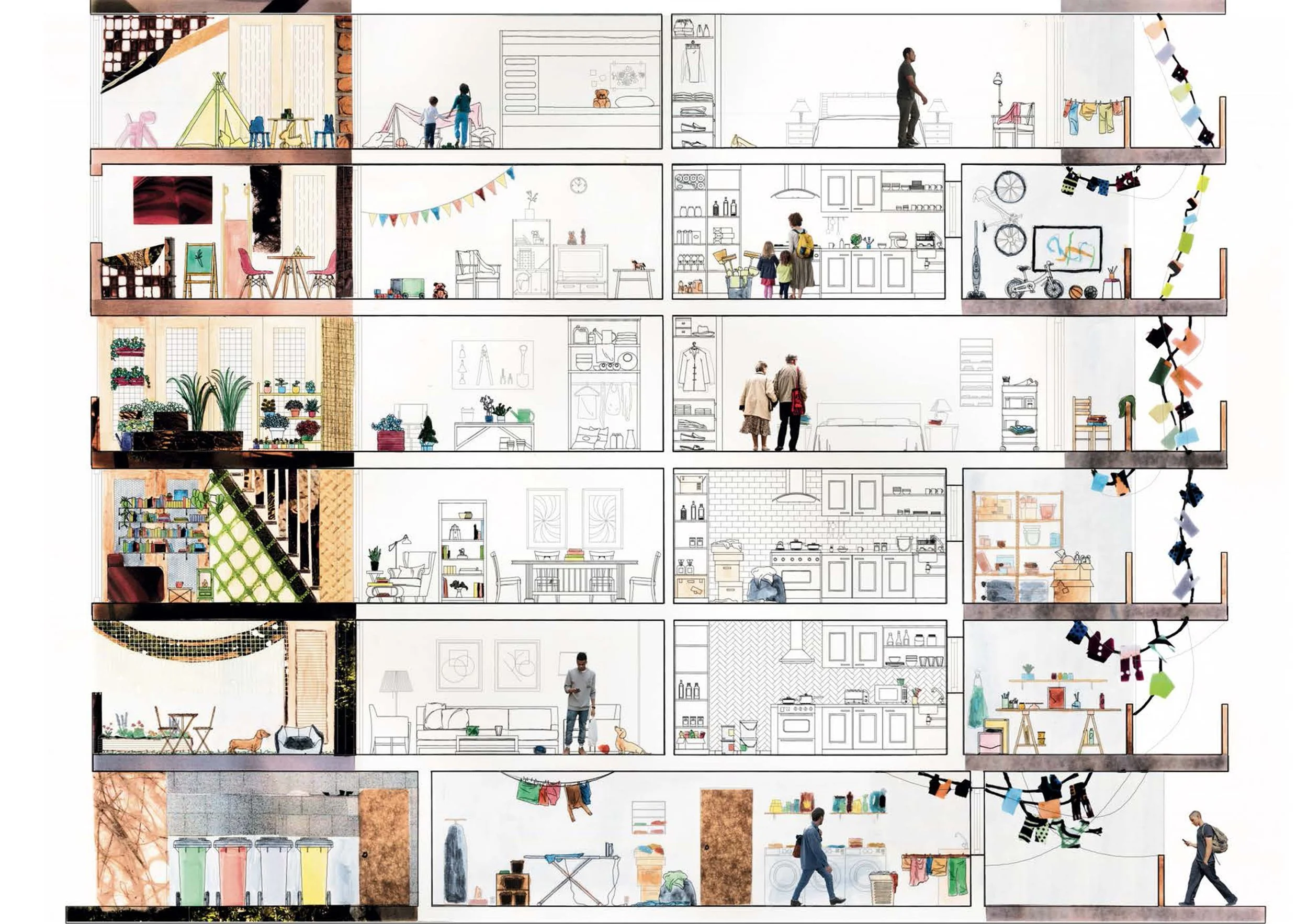 New Ways of Living: Extensions of Domestic Life by Maria Fontes Arraes