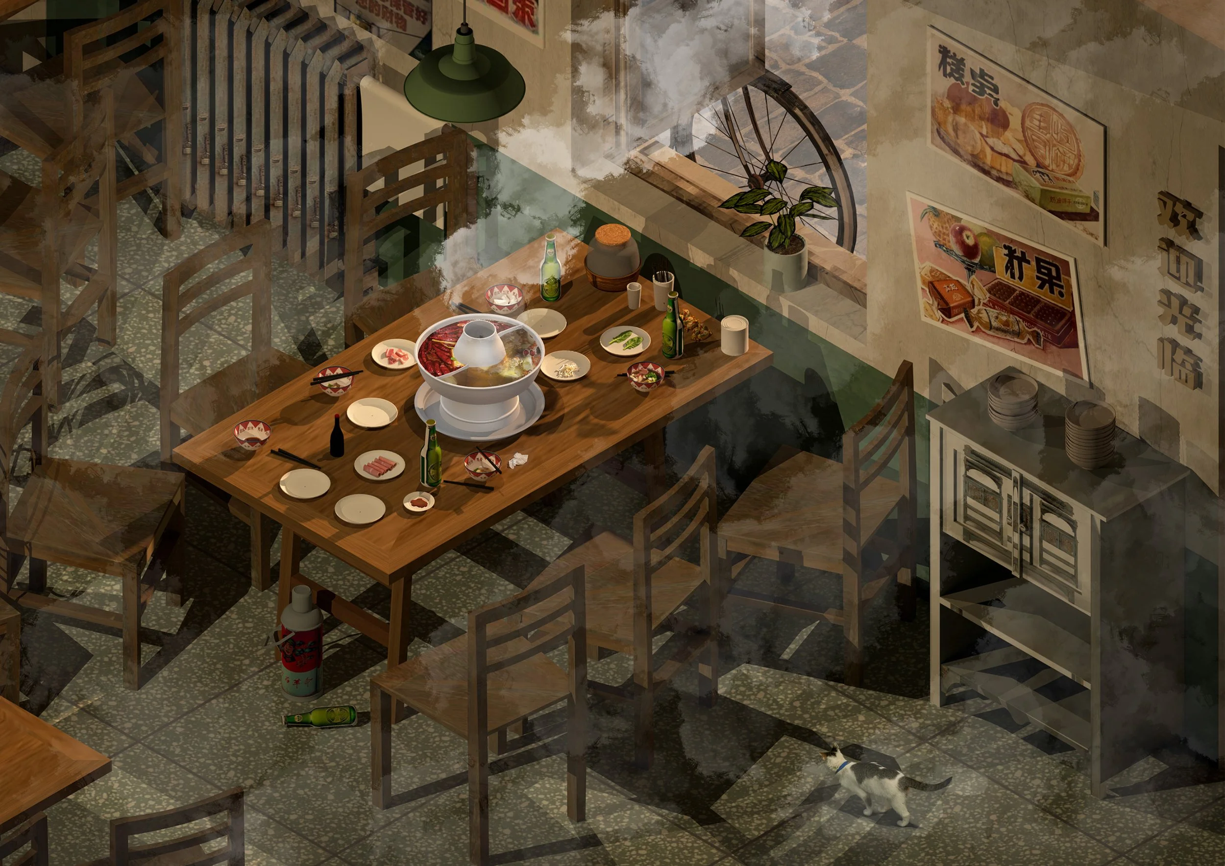 Atmospheres of Consumption by Oscar Wang 