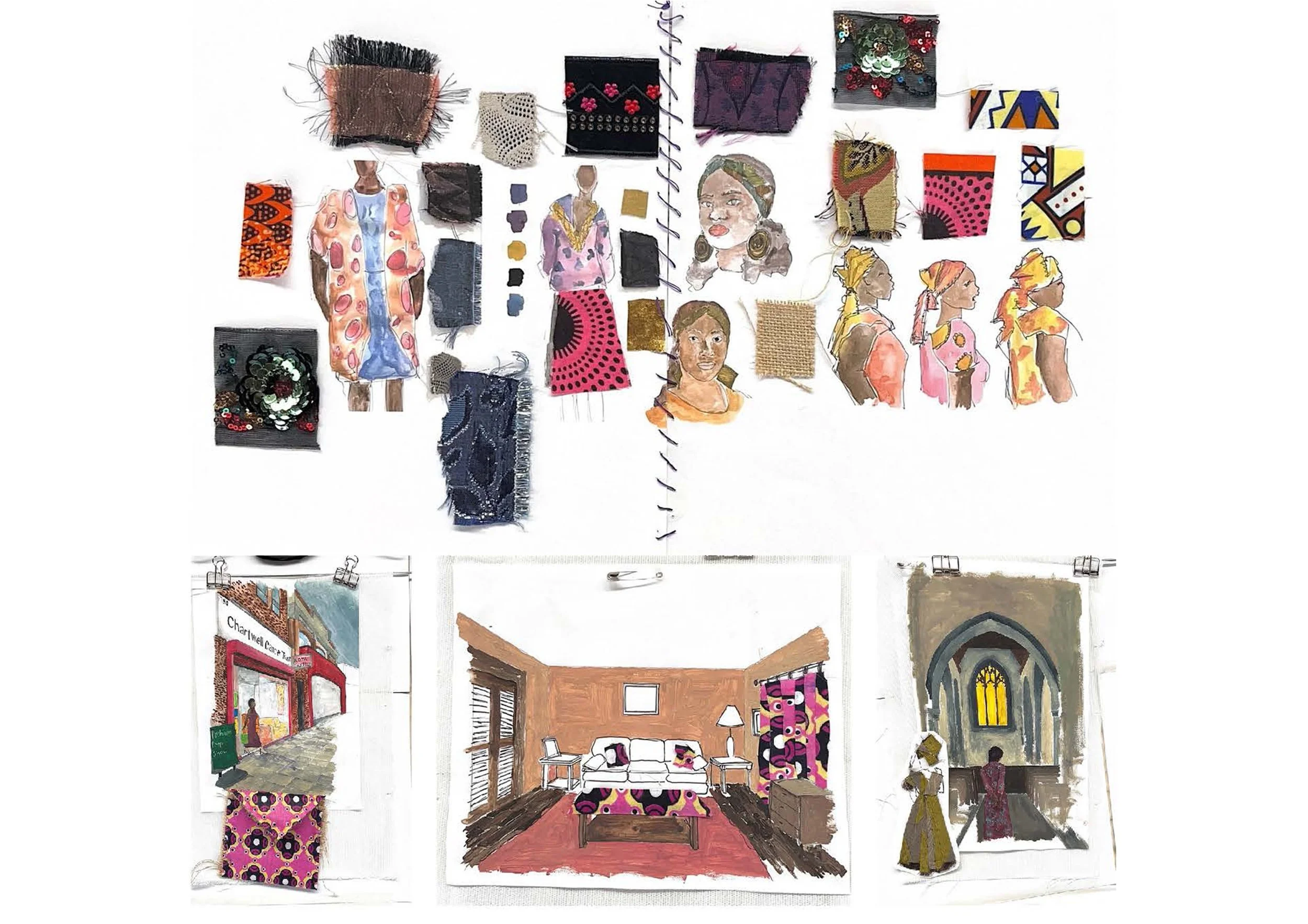 The Cocoon: Studies on heritage through tapestry by Asli Soydan