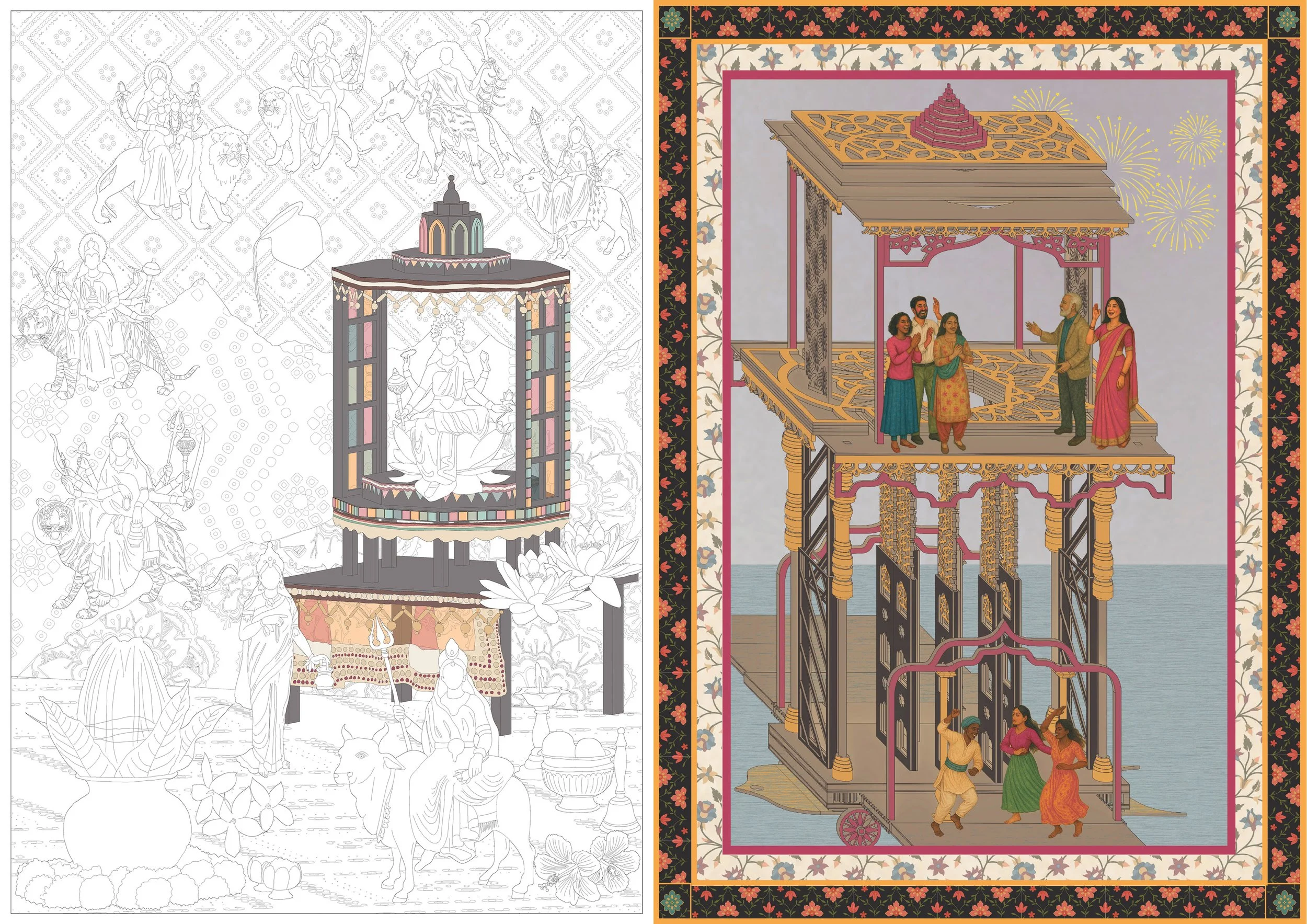 Charette: investigations into how celebrations and festivals evolve over generations and geographies by Chakrika Jadhav