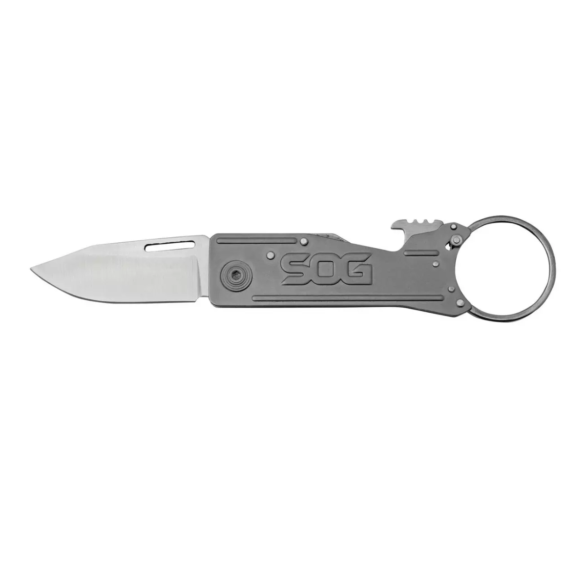 SOG KeyTron UK Folding Key Chain Knife - UK EDC Legal Carry