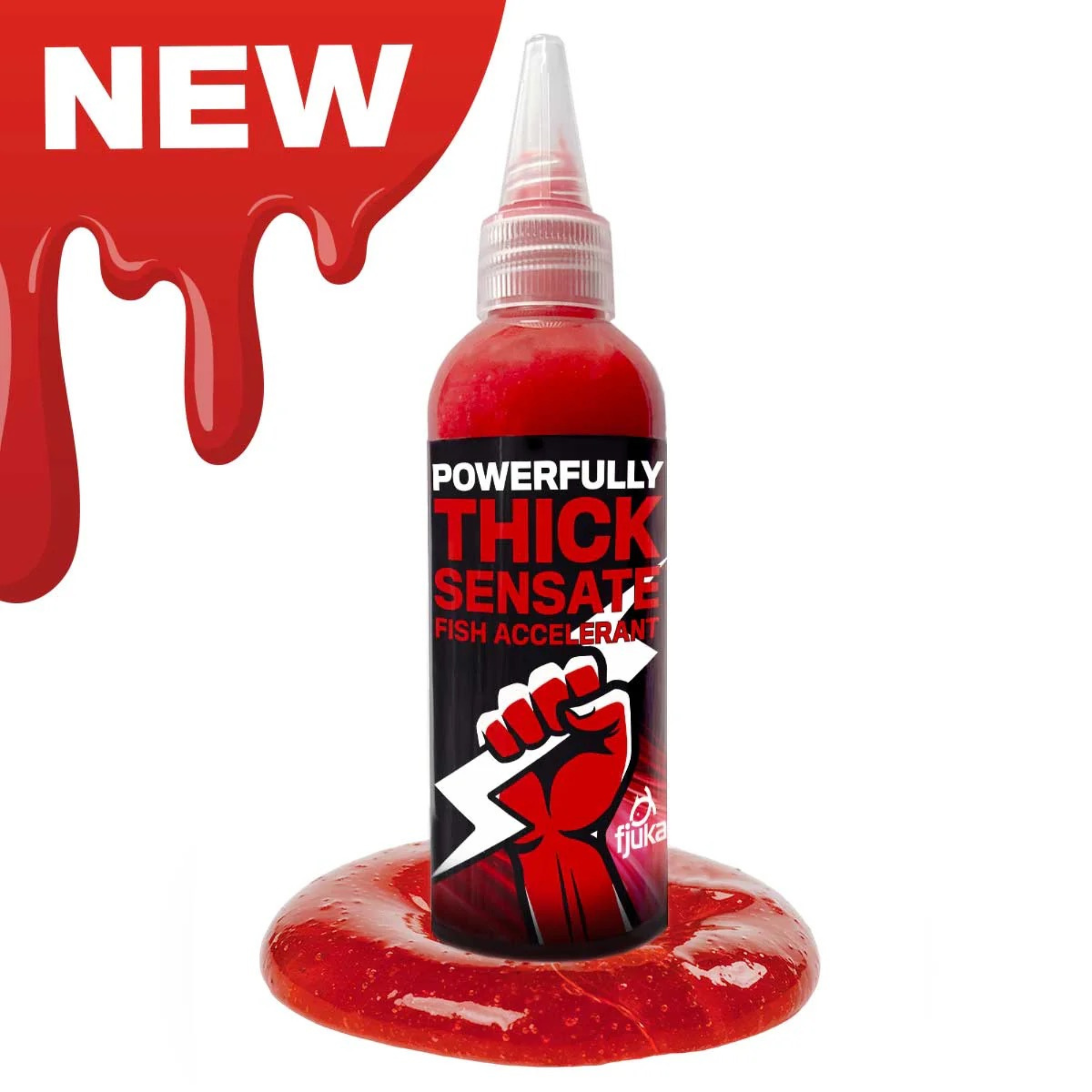 Fjuka powerfully Thick Sensate Fish Accelerant - 100ml Red