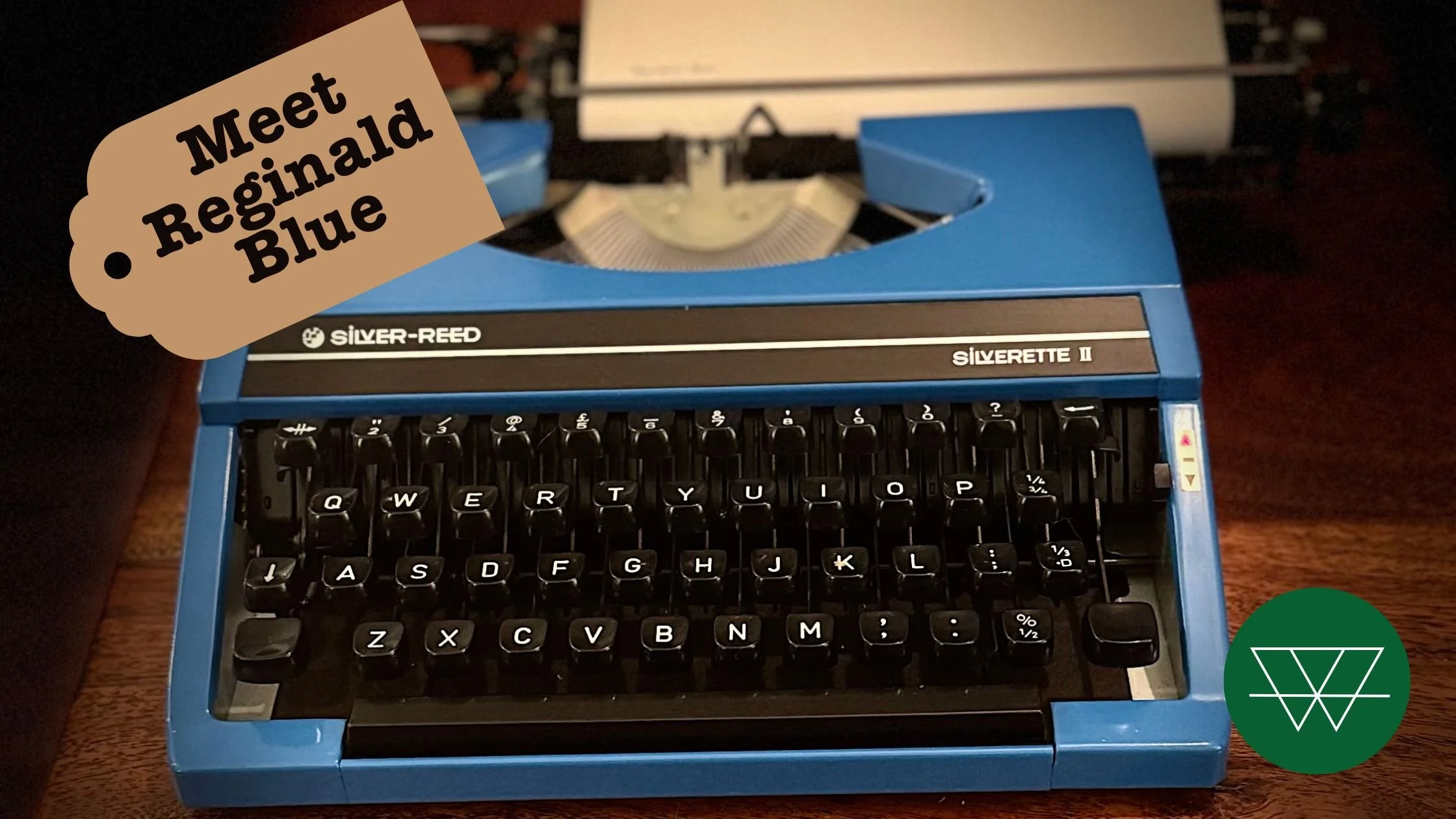 Meet Reginald Blue: My Vintage Writing Companion