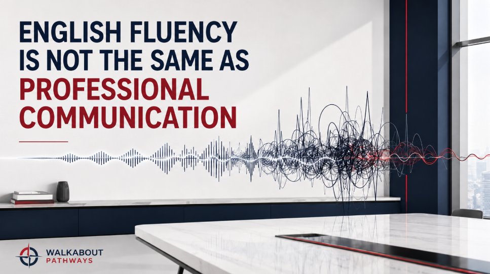 English Fluency Is Not the Same as Professional Communication