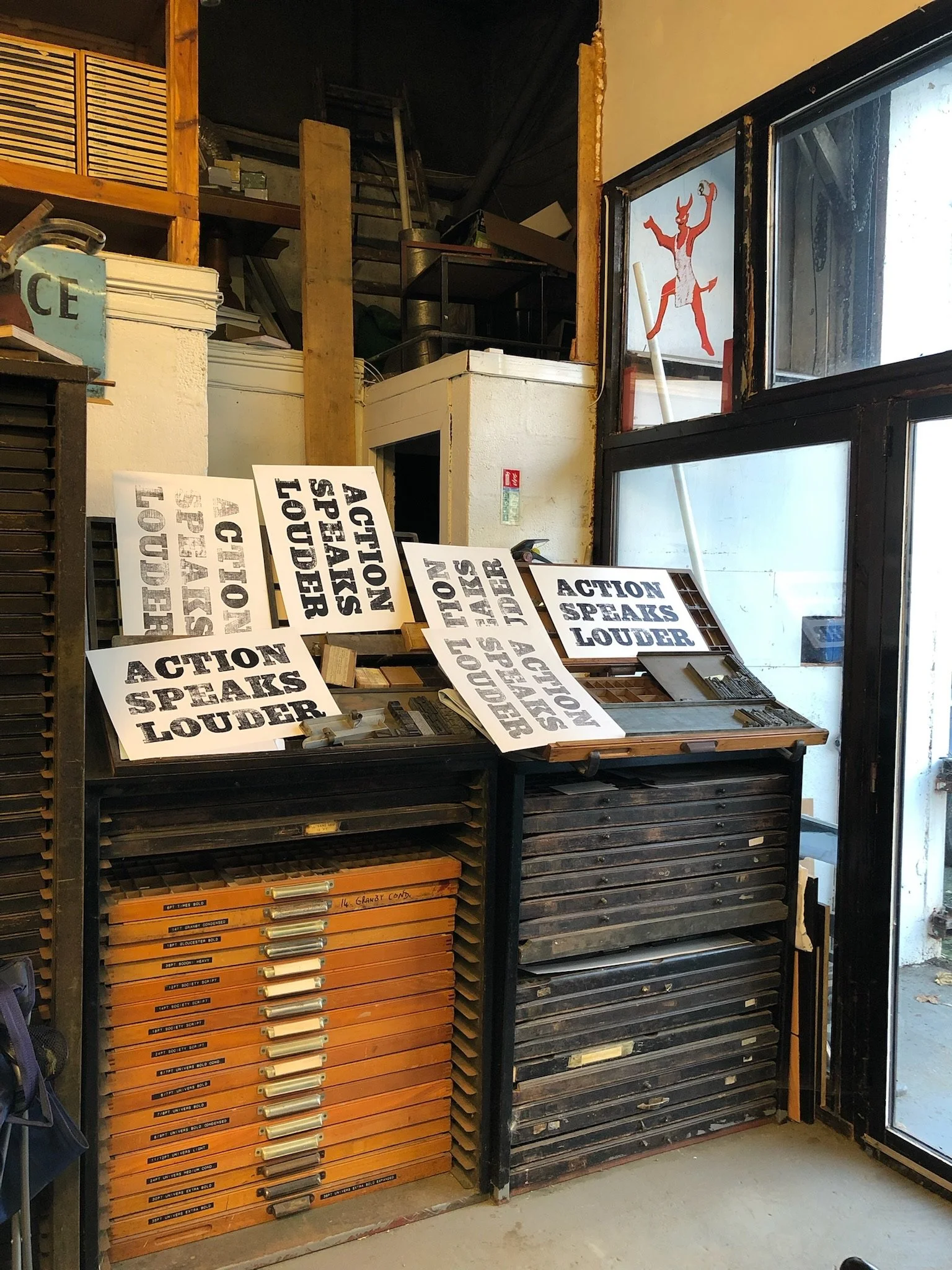 Intro to Letterpress Printing Workshop; Thurs. 23rd April 6-8pm