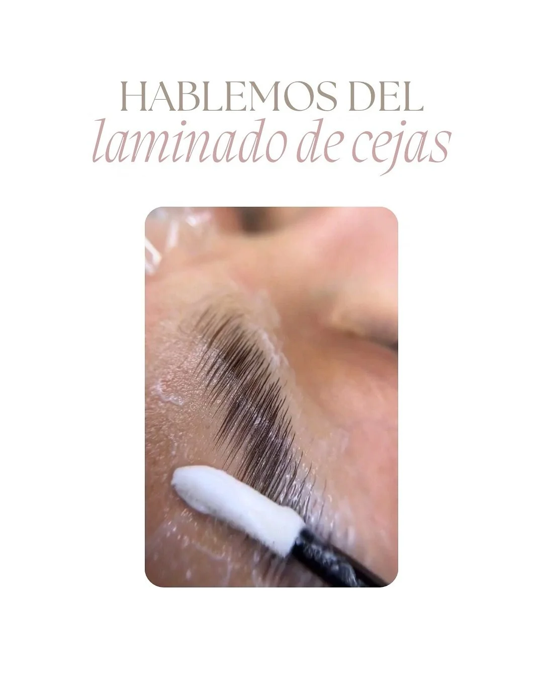 &iquest;Alguna vez has pensado en hacerte el laminado de cejas? ✨🤍

Una ceja bien trabajada cambia por completo la expresi&oacute;n del rostro y m&aacute;s a&uacute;n en un d&iacute;a tan especial como el de tu boda✨

En este post te cuento todos lo